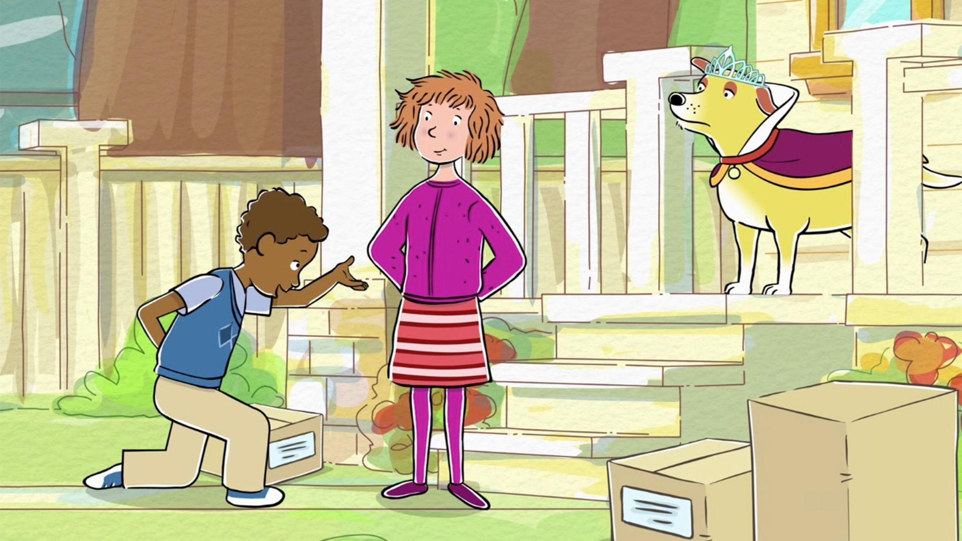 Helen and Martha try to play a prank on Truman.