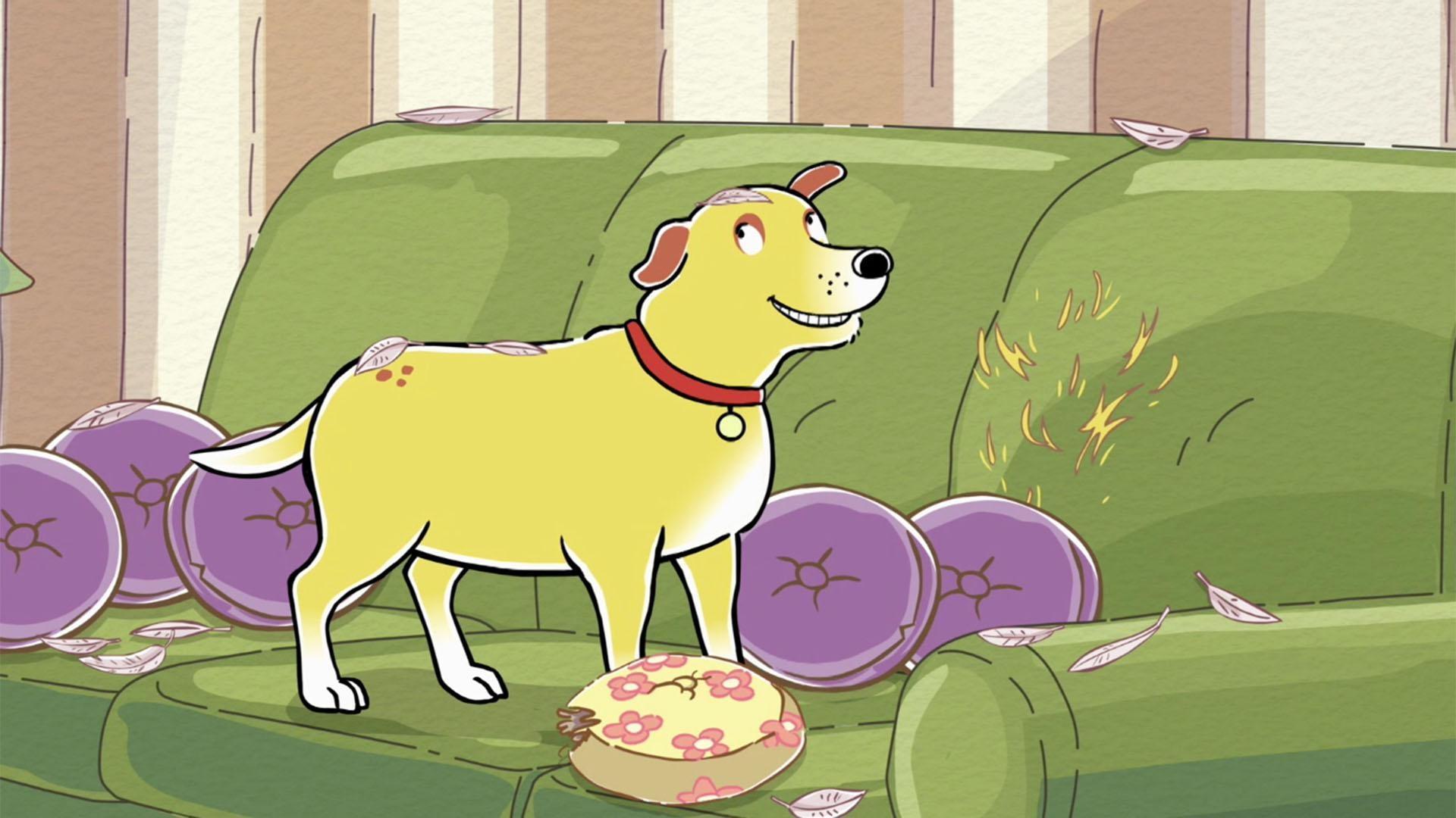 When Lily fears that she tore a pillow, she turns to Martha and Skits for help.