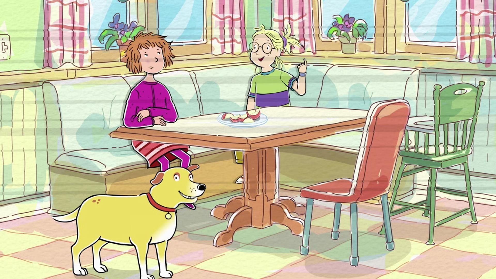 Martha defines the word "digress."