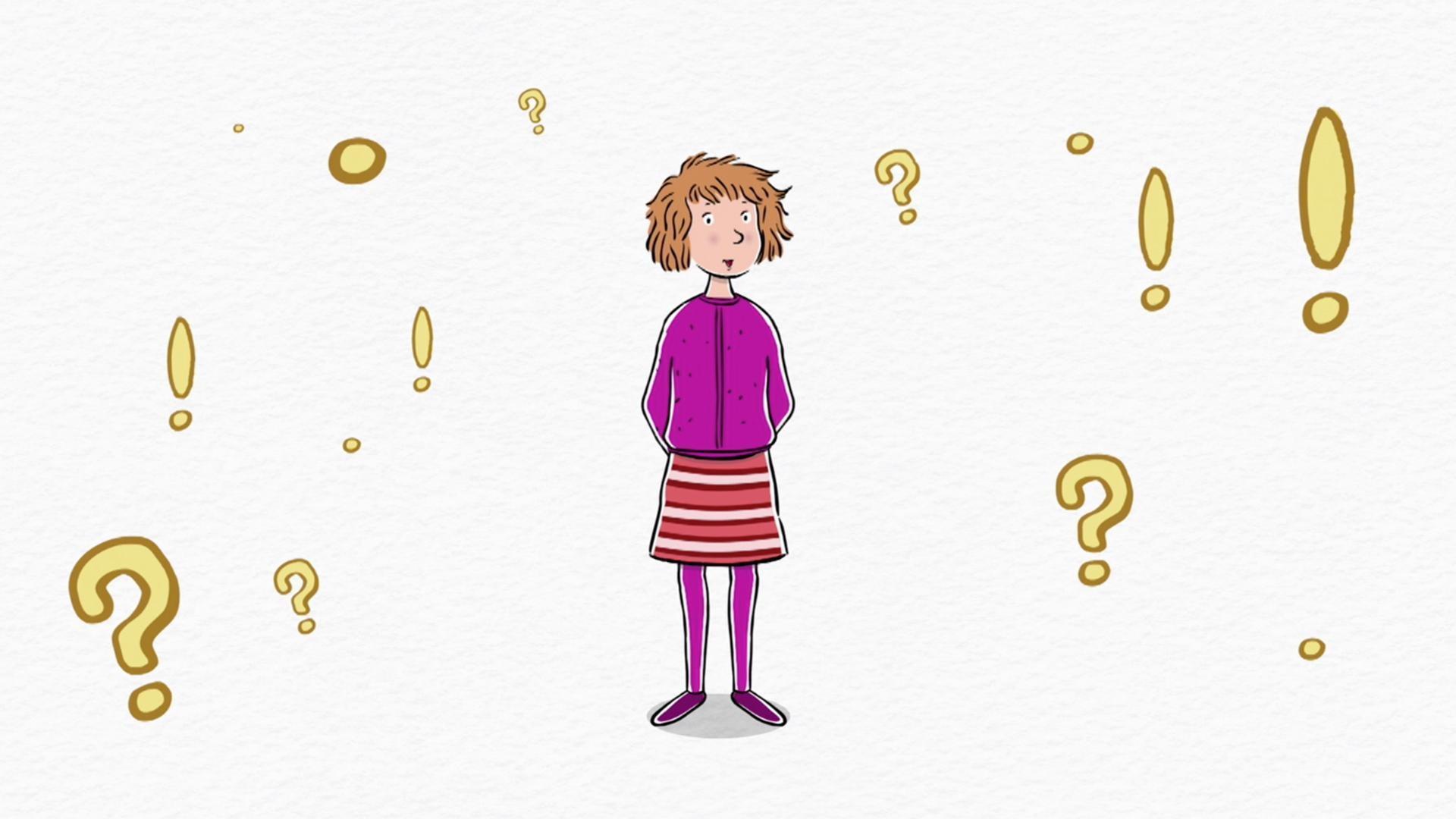 Helen defines "punctuation".