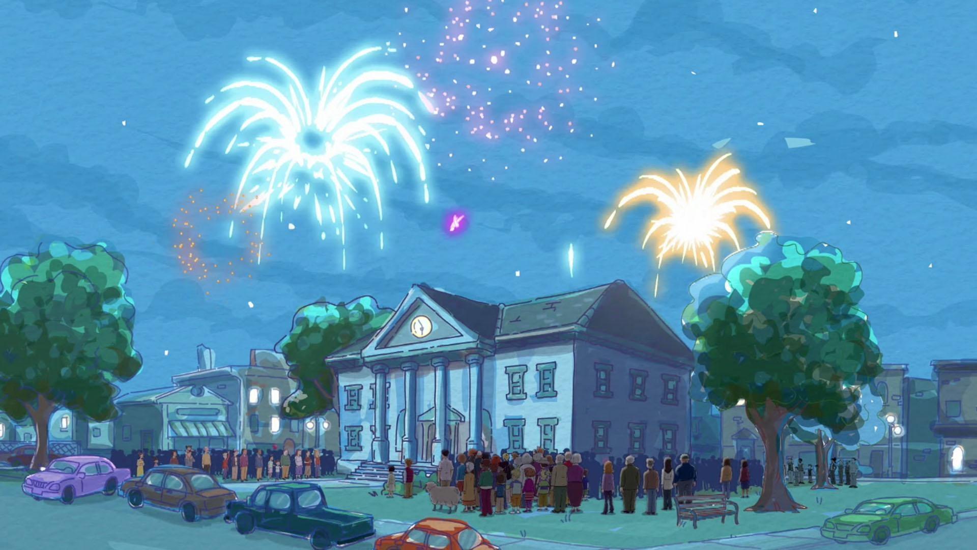 Martha gets more than she bargained for when she passes a law banning fireworks.