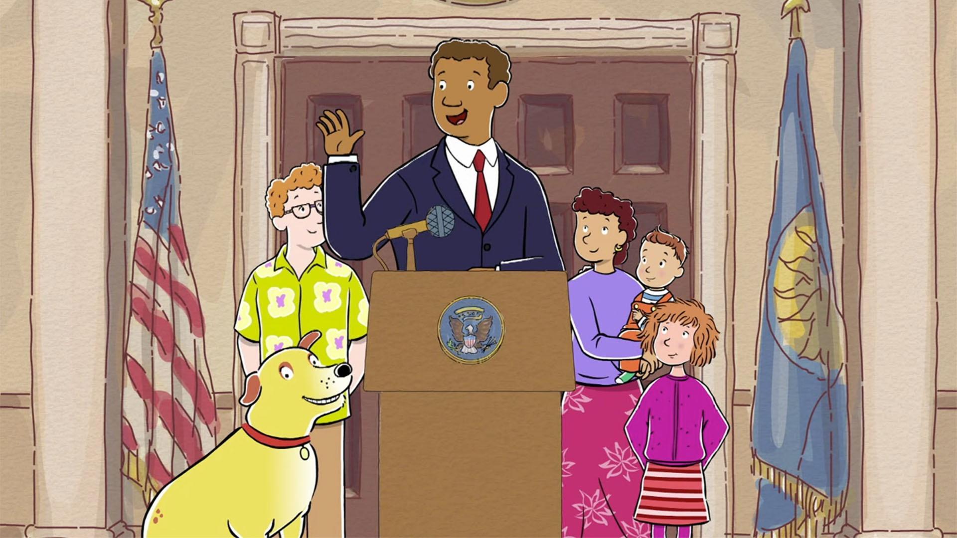 The president is looking for a dog to live in the White House.