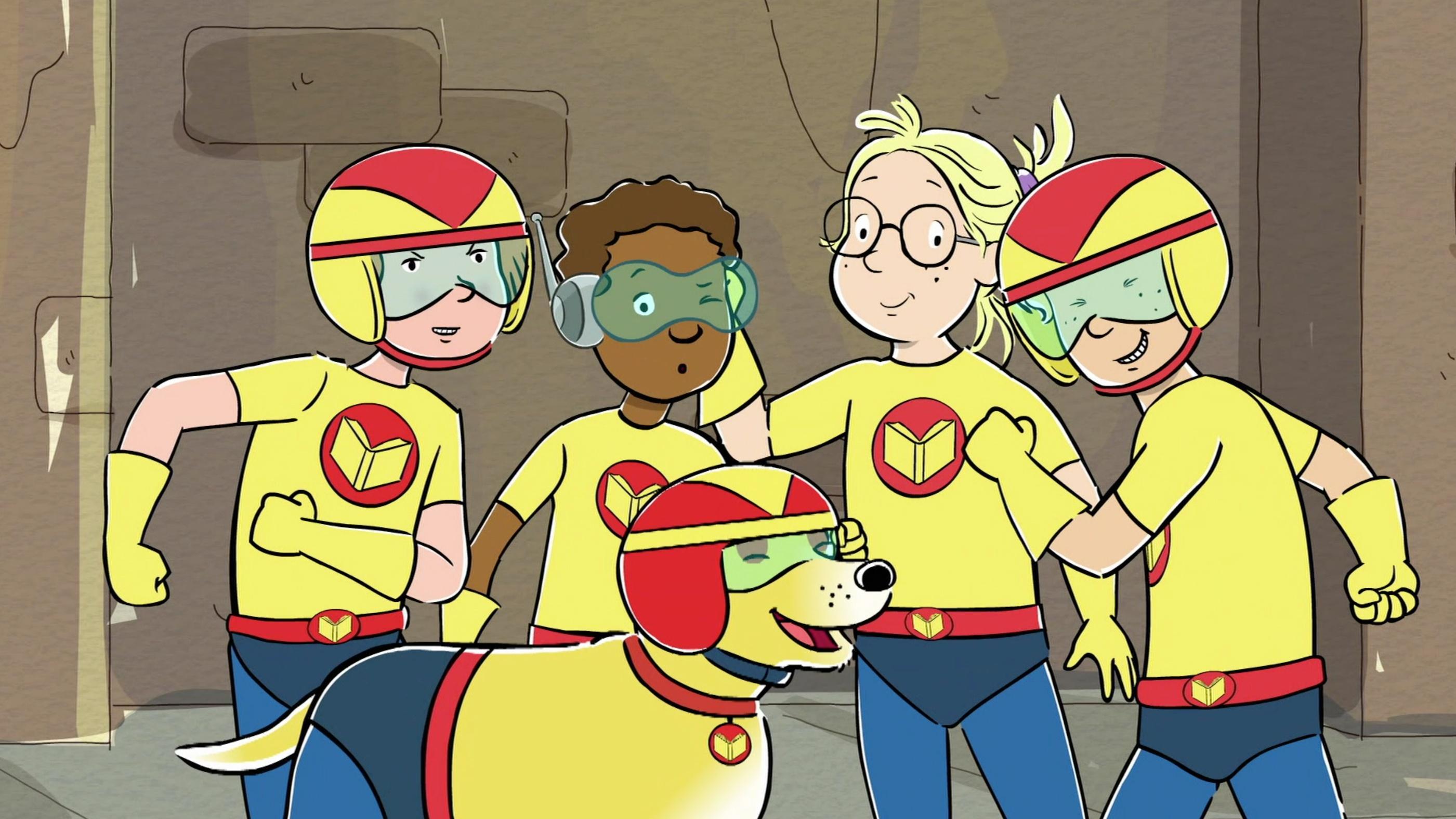 Martha hosts a children's TV show. / Martha has a brilliant idea for a show.