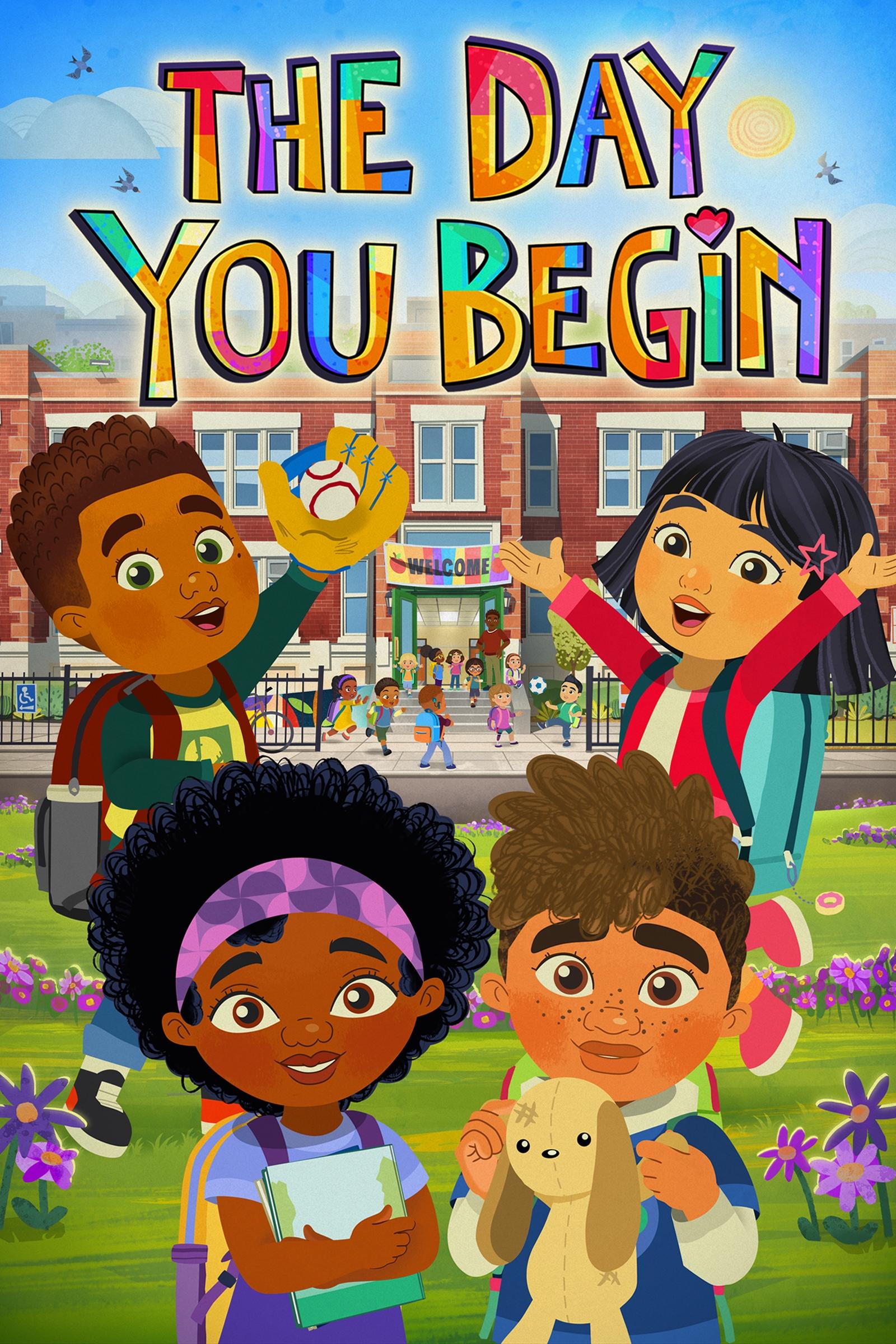 On their first day of school, four imaginative kids learn about friendship, fun, and belonging.