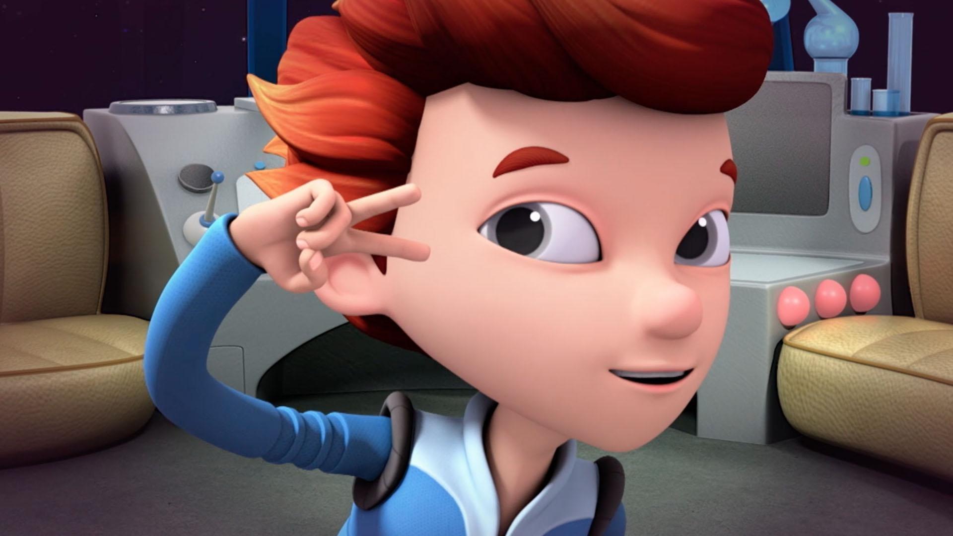 Everybody sings a song about the Asteroid Belt Space Race while racing.