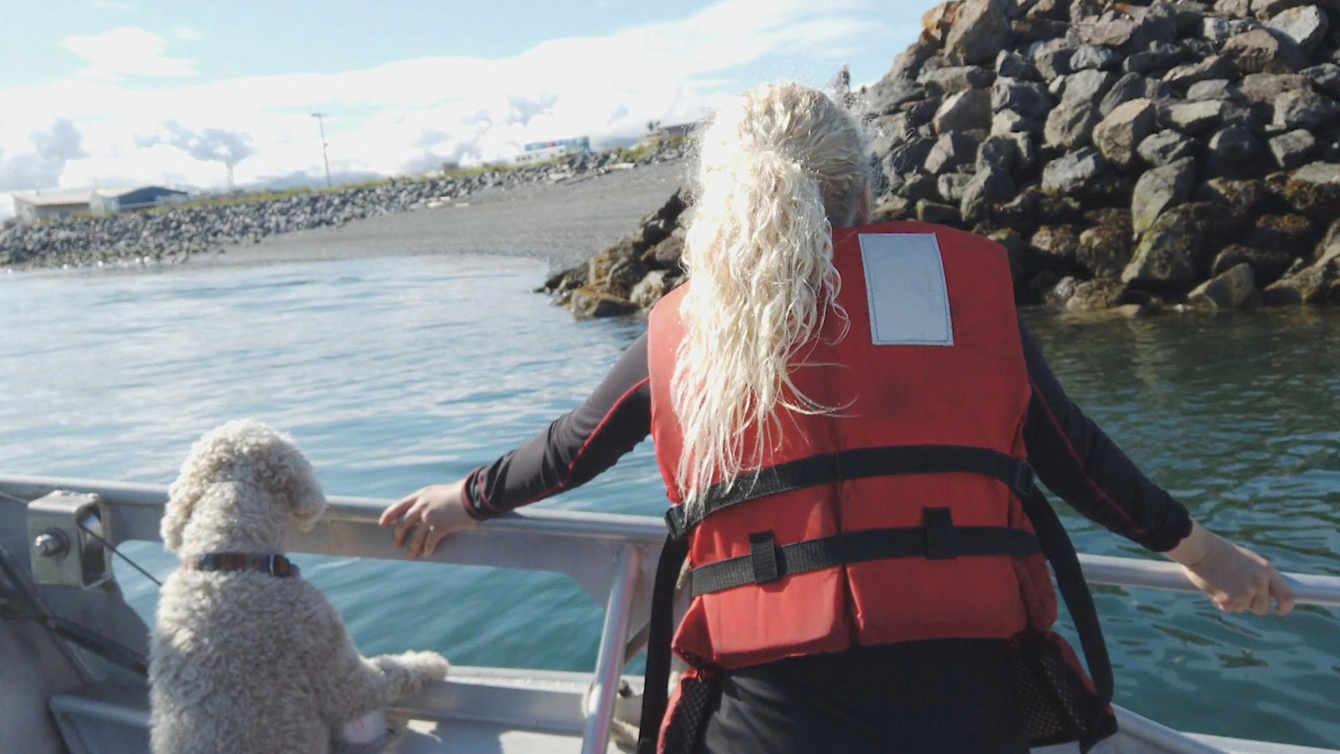 Go to the bluff in Anchorage with Sophia and then join her family on a retreat to Homer!