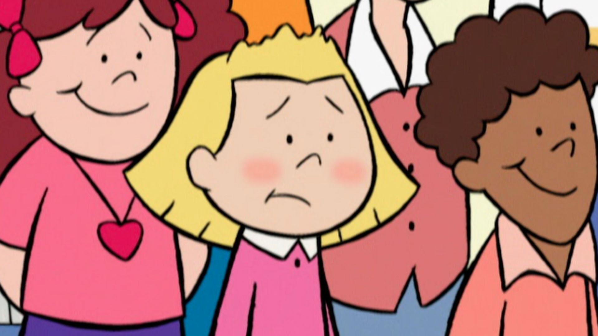 Vaz is embarrassed after ripping his pants. / Emily Elizabeth loses her lucky stone.