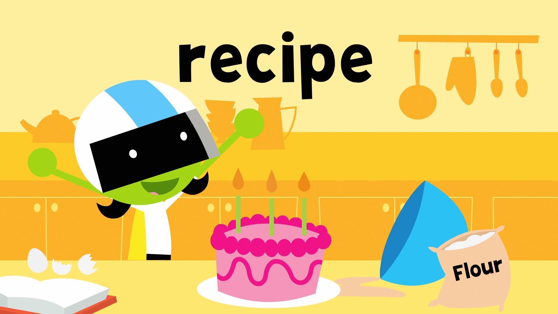 The word of the week is "recipe"!