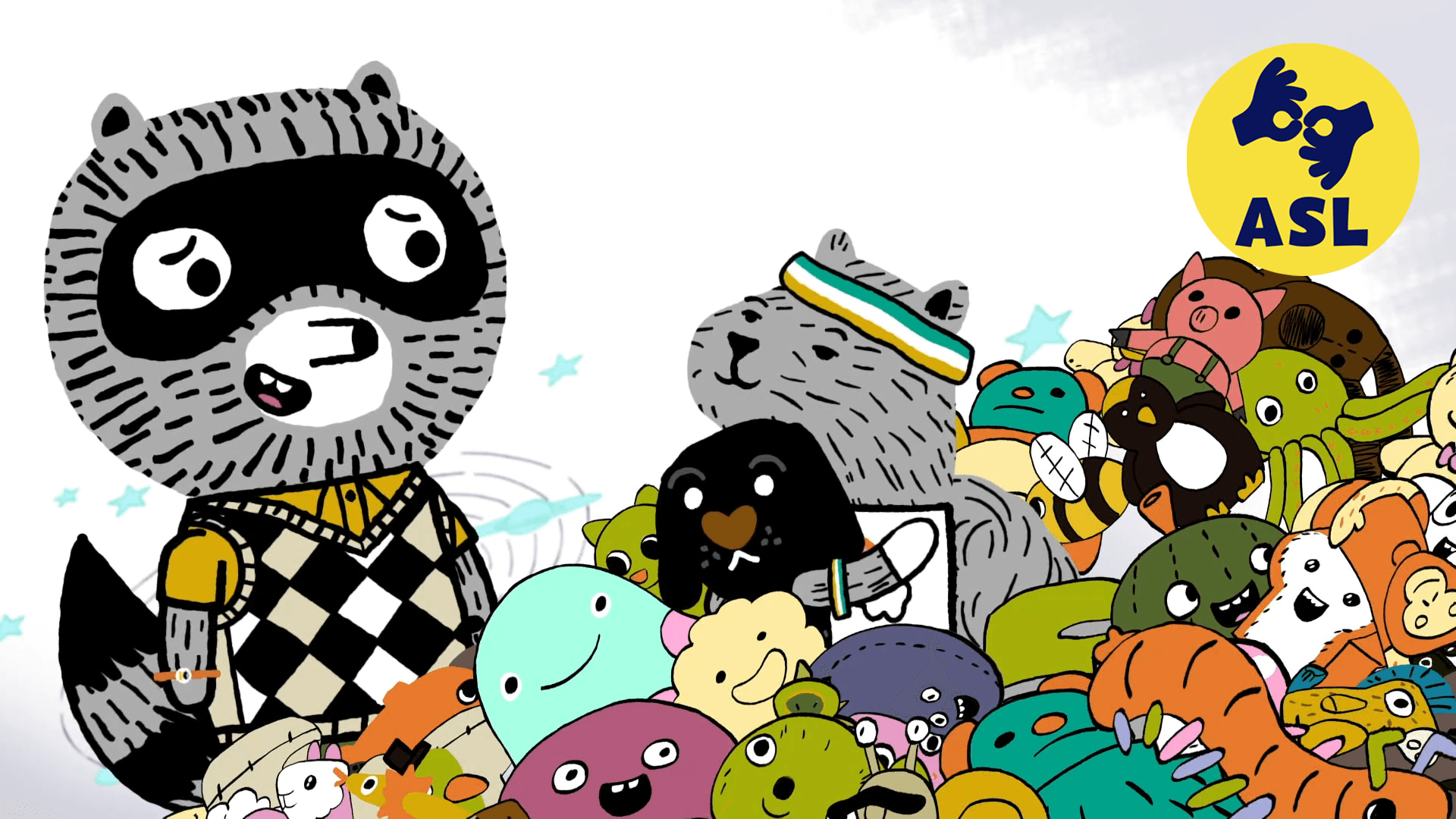 Carl needs help organizing his plushie collection. / Carl loses his bouncy ball collection.