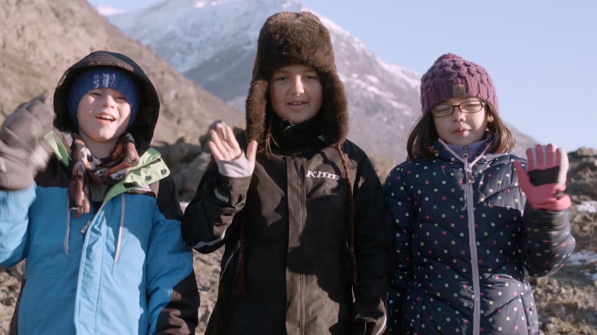 Real kids in Anchorage research sources to find a spot at Beluga Point to see whales.