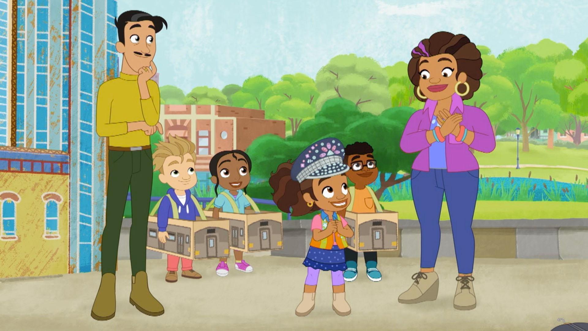 Alma lands a starring role in a musical. / Alma and Harper have a playdate.