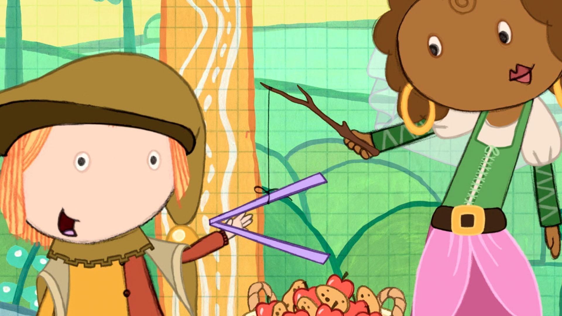Peg and Cat visit Sherwood Forest - but with the sheriff gone, Robin Hood isn't needed!