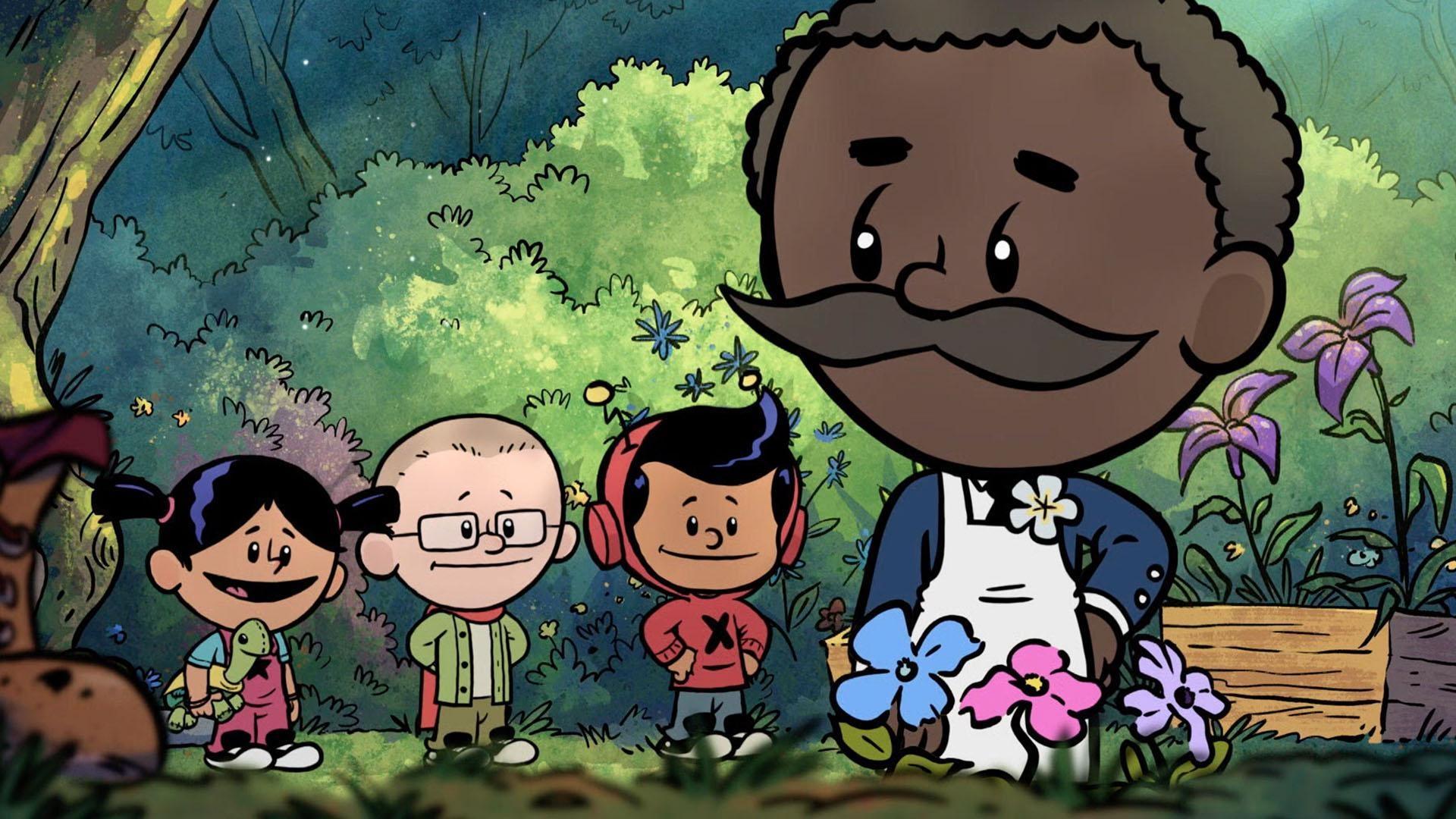 Florence Nightingale and taking care of others. / George Washington Carver and plant life.