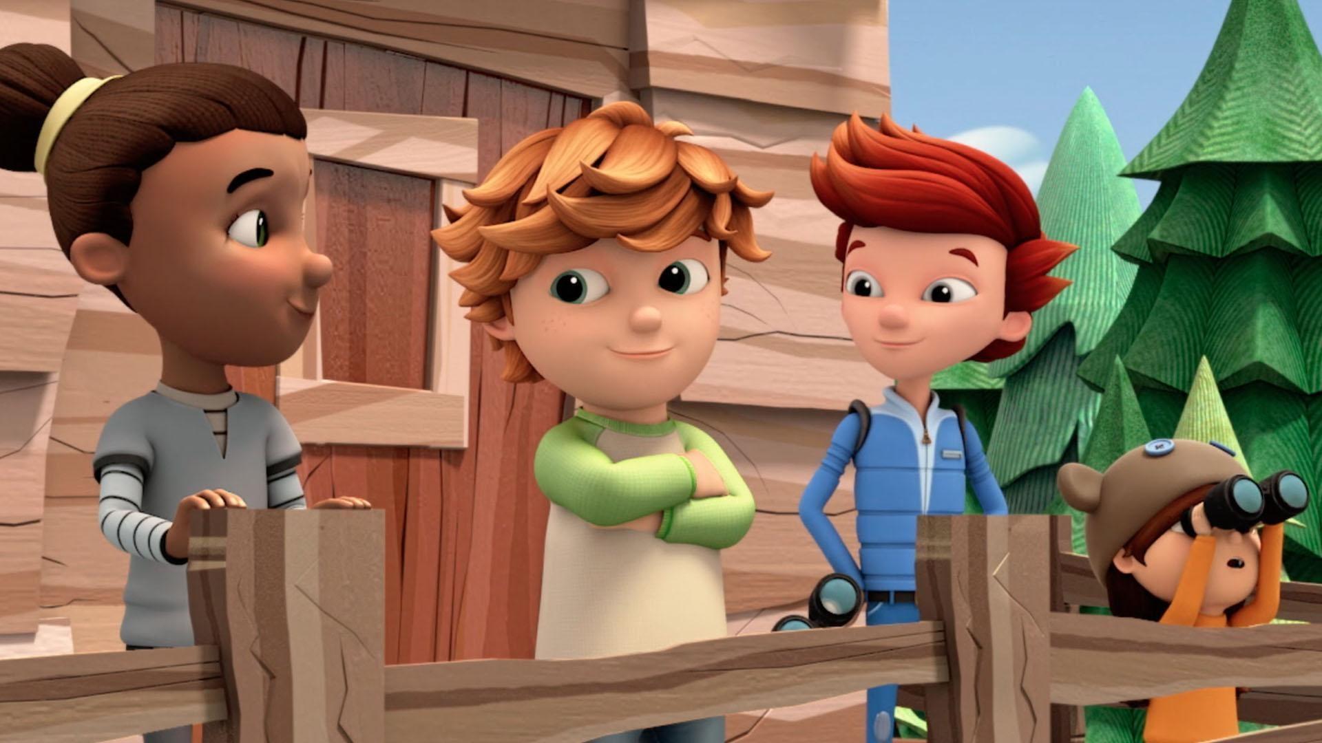 The kids and Dr. Rafferty talk about different ways to prepare for winter.