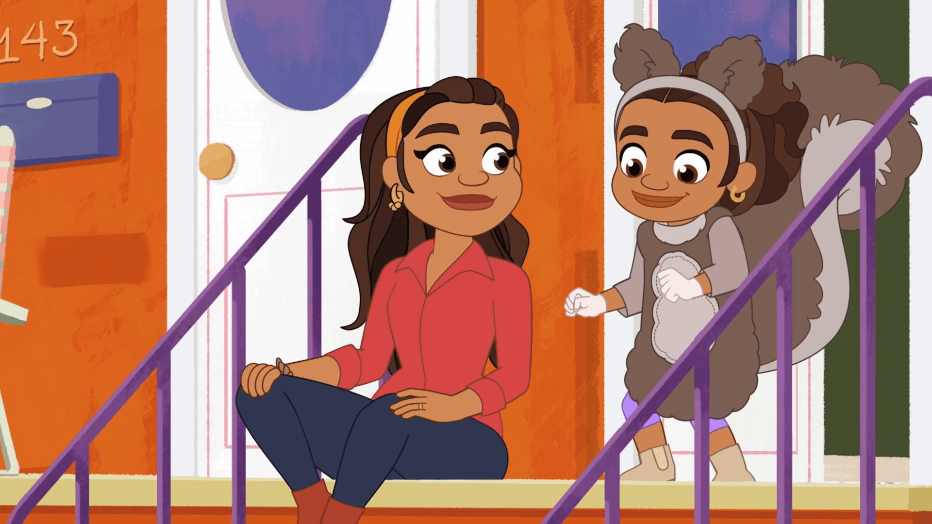 Alma, André, and Lucas are practicing for their percussion group, "The Bronx Squirrels."