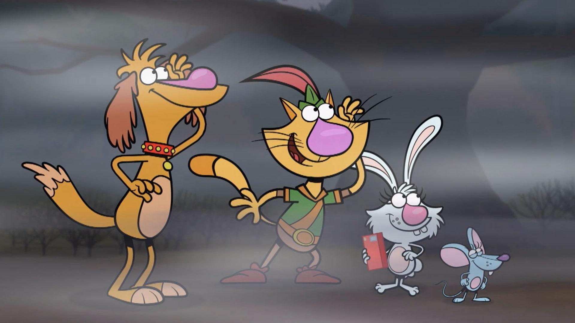 Nature Cat and his pals are trying to follow the path to the ocean but are delayed by Fog.