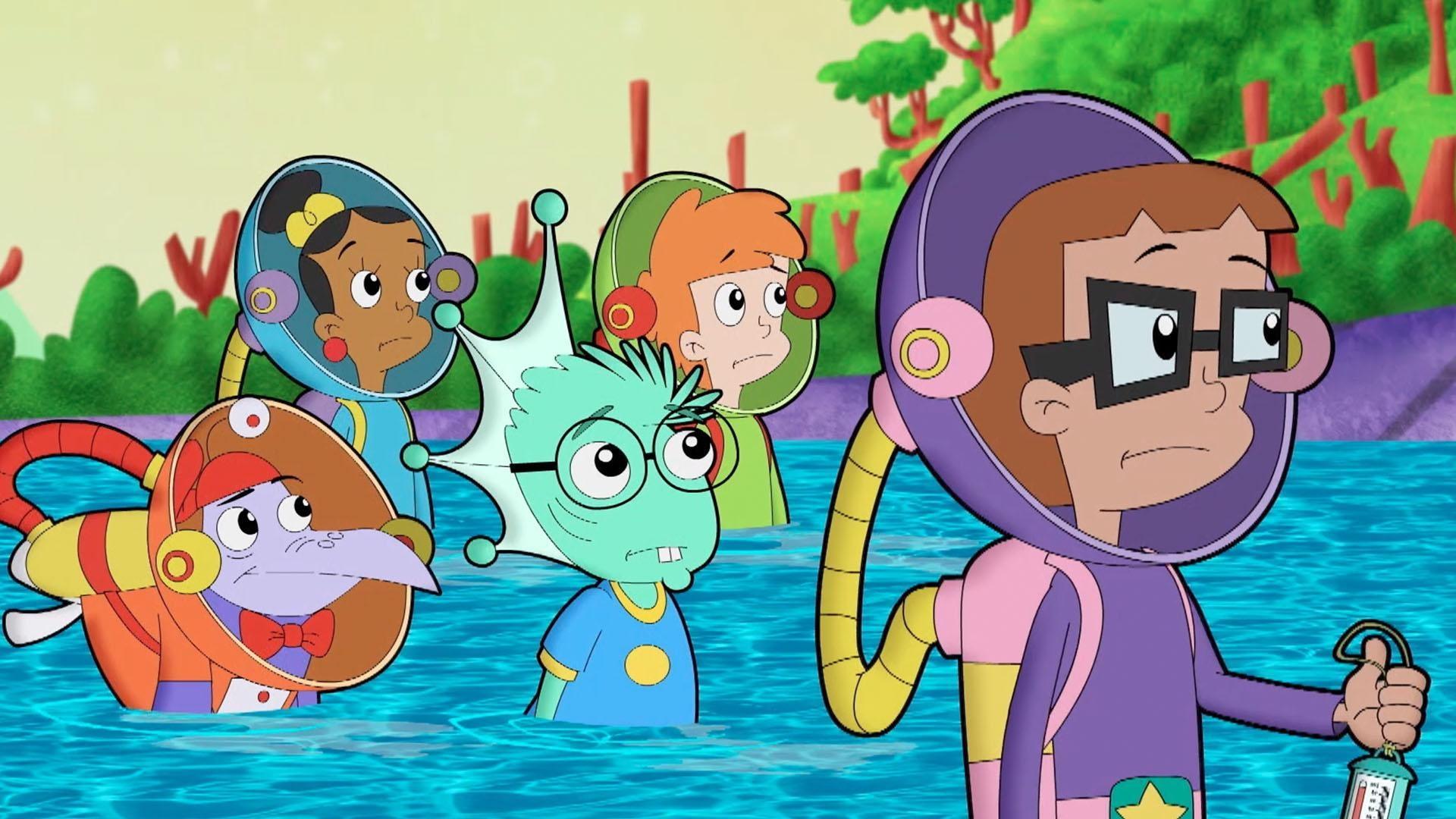 The CyberSquad tries to find a way to stop Hacker's water heating machine.