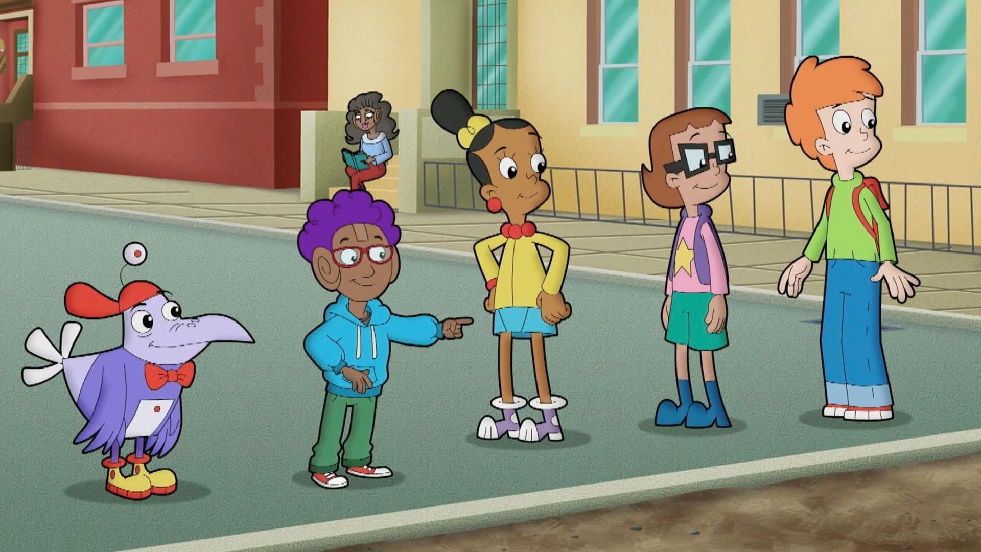 With space available on Ren's street, the CyberSquad gets to planning the perfect garden!