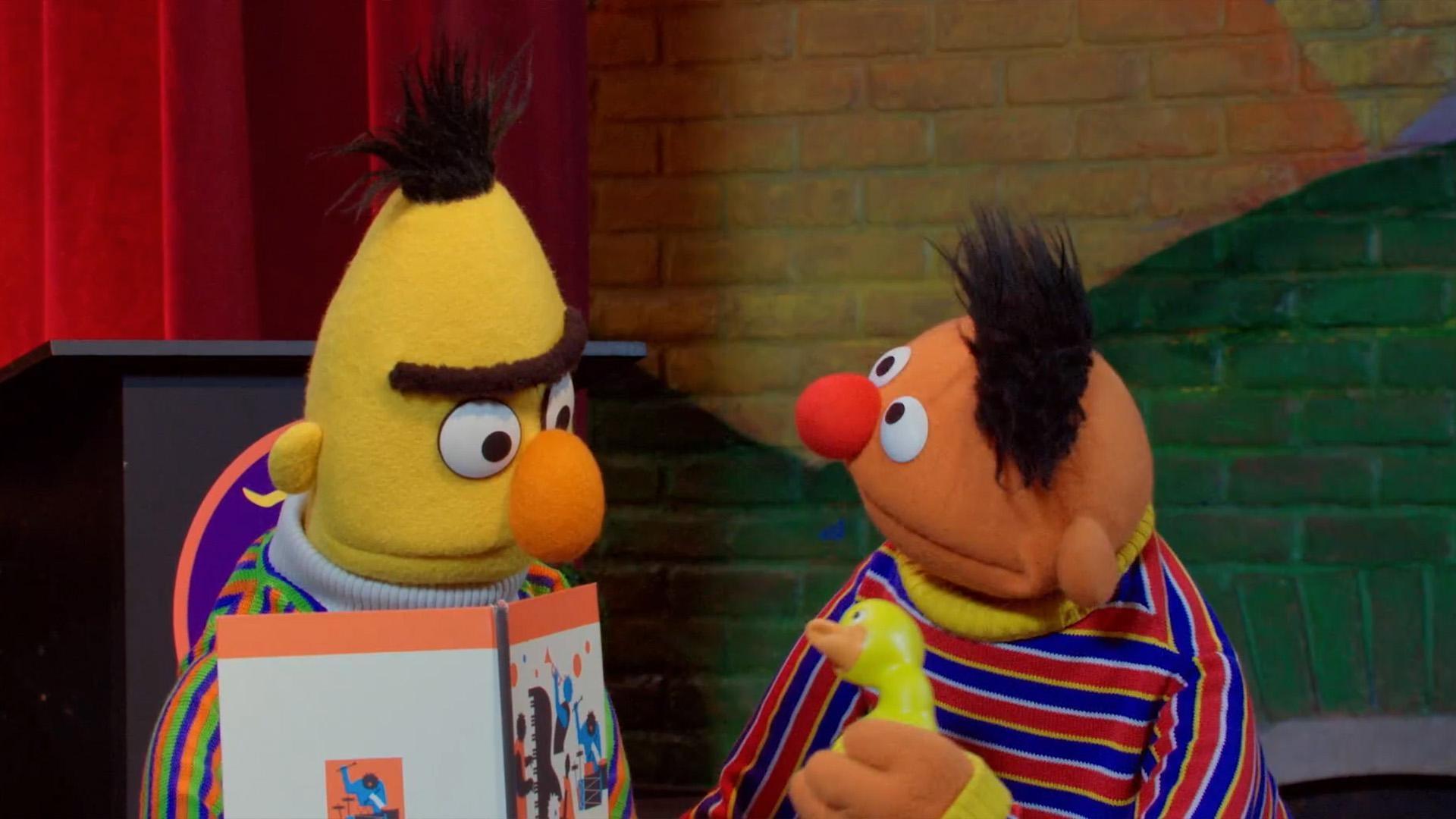 Join your Sesame Street friends for a Jazzy jam session.