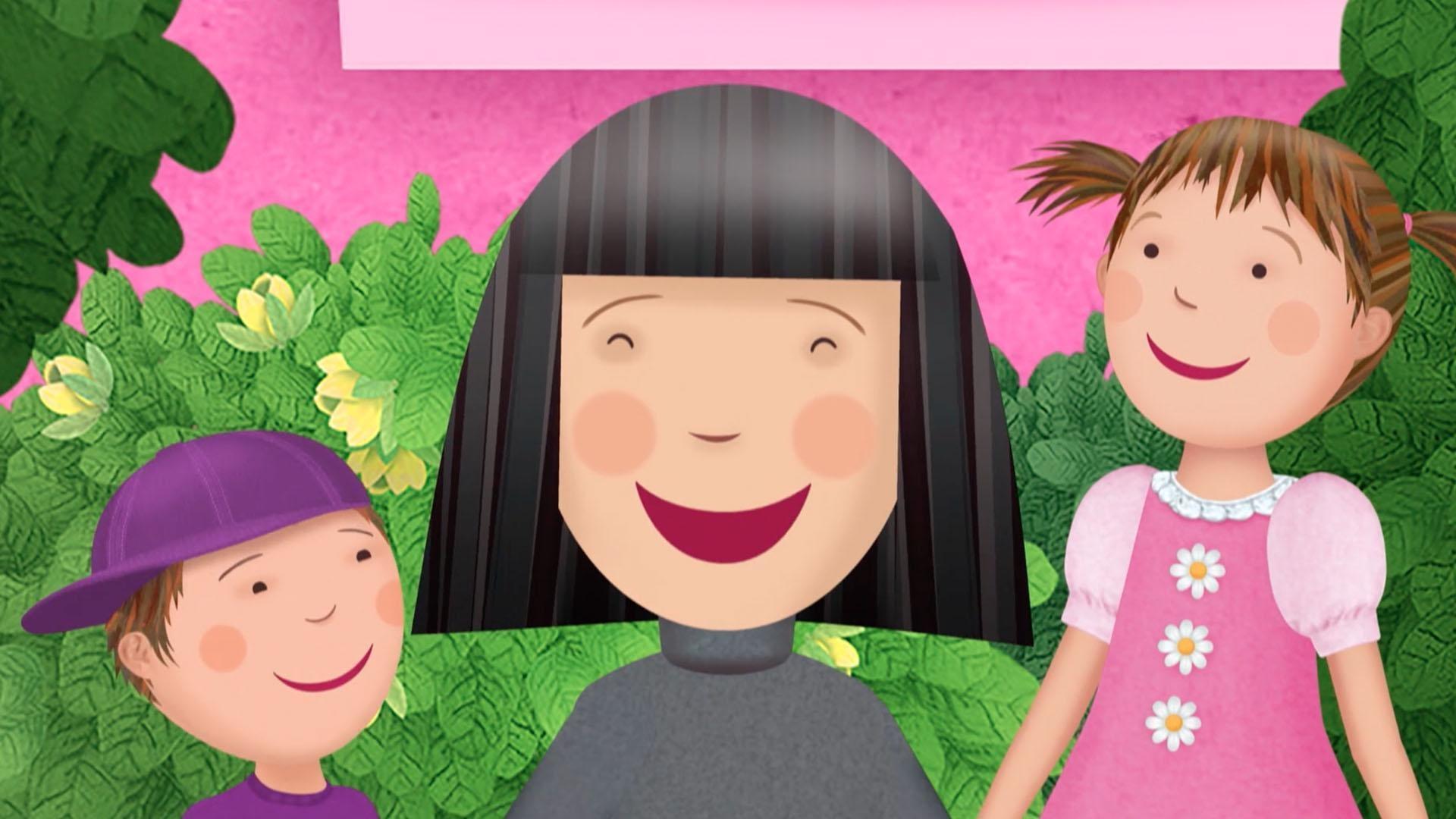 Kendra teaches Pinkalicious and Peter how to yodel.