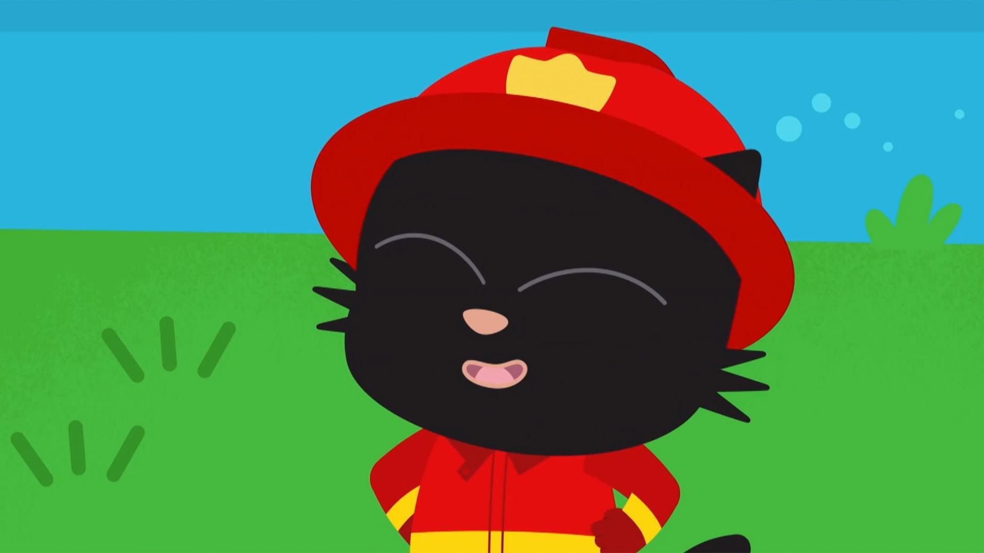 Milo, Lofty and Lark become heroic fire fighters so Chief Tyrone can be honored at the palace.