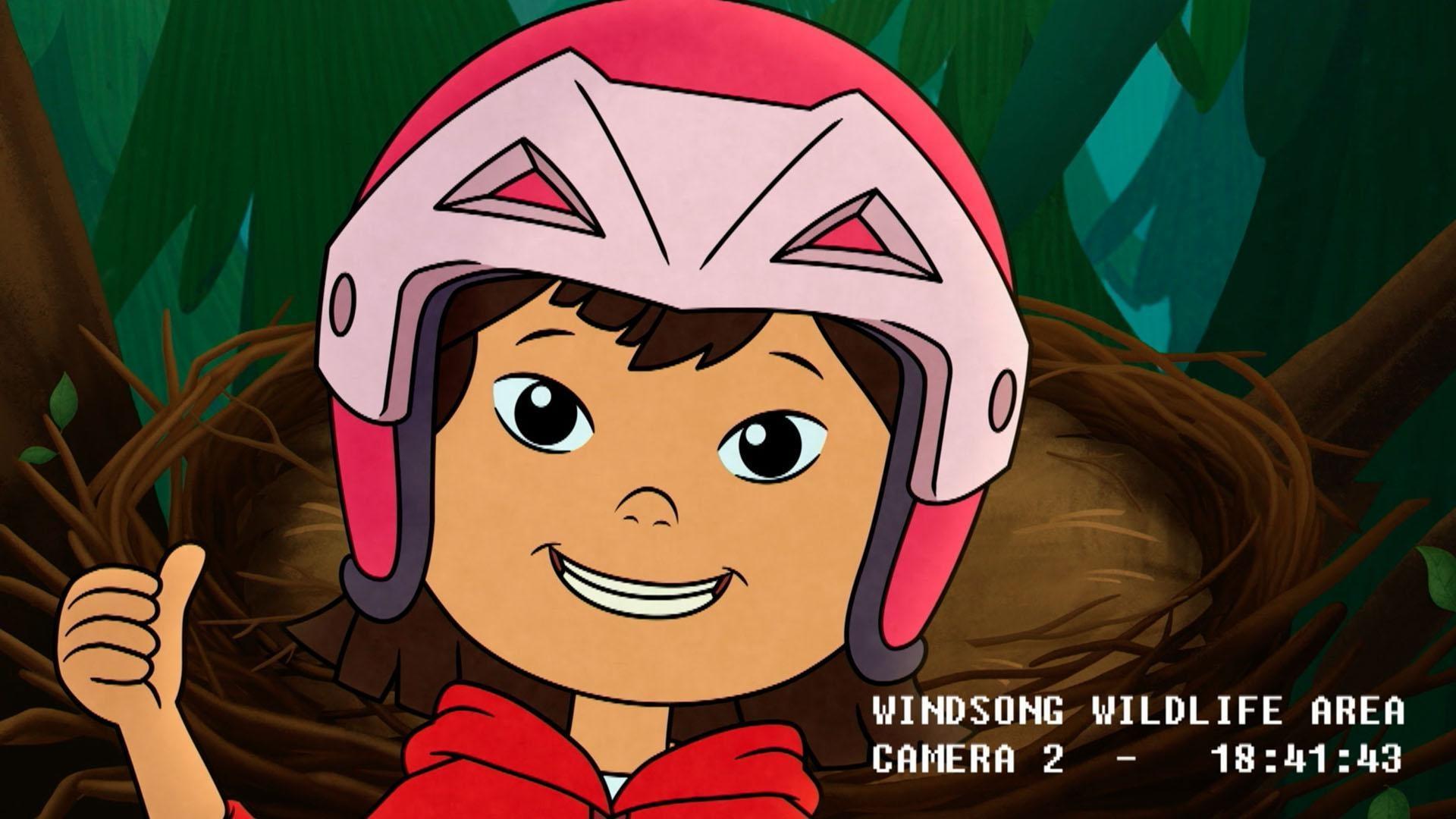 During her search for the eagle cam, Molly comes across an adorable mother and baby fox.