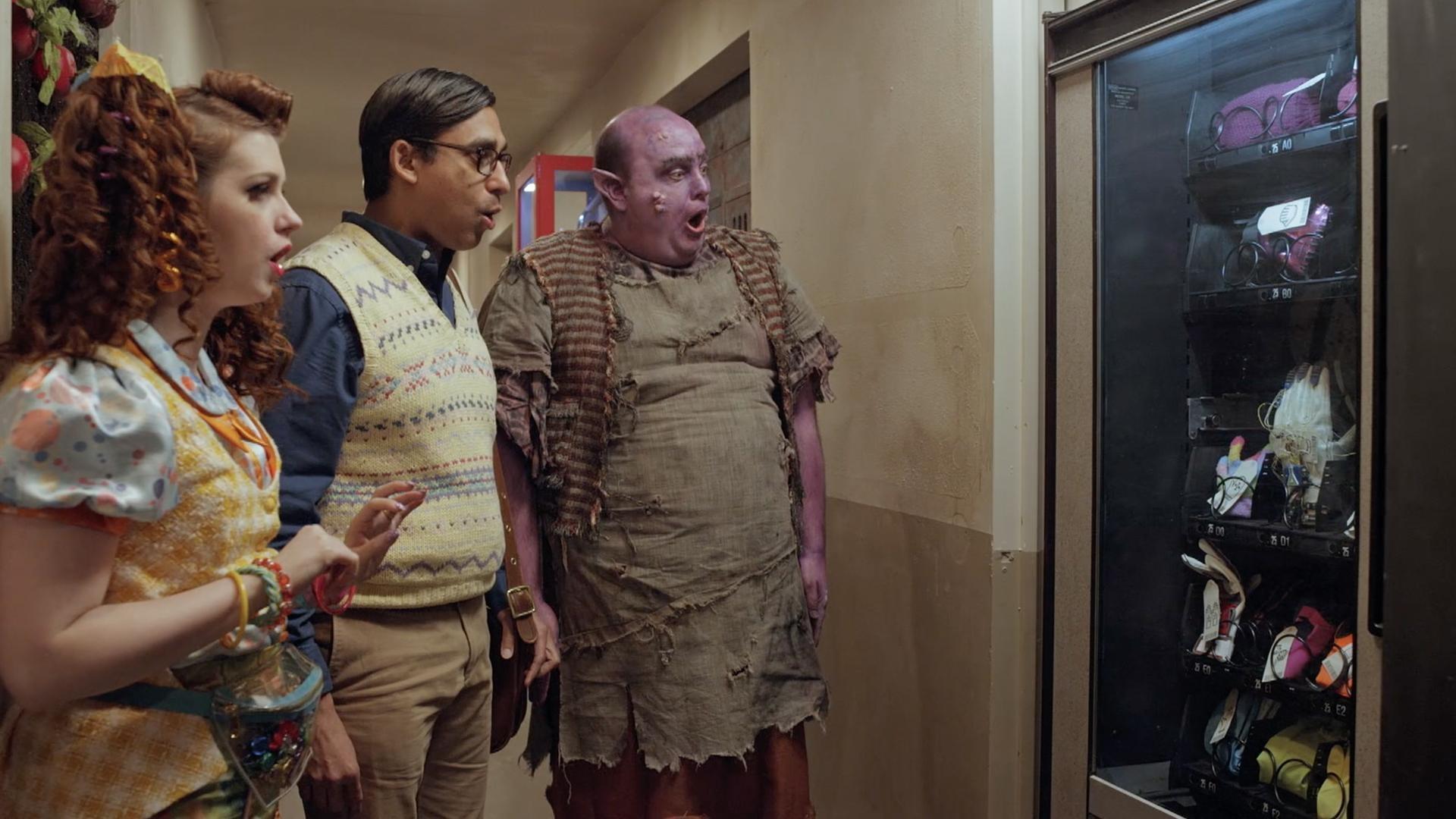 Logan the Ogre starts shooting lazers from his hands - by accident!