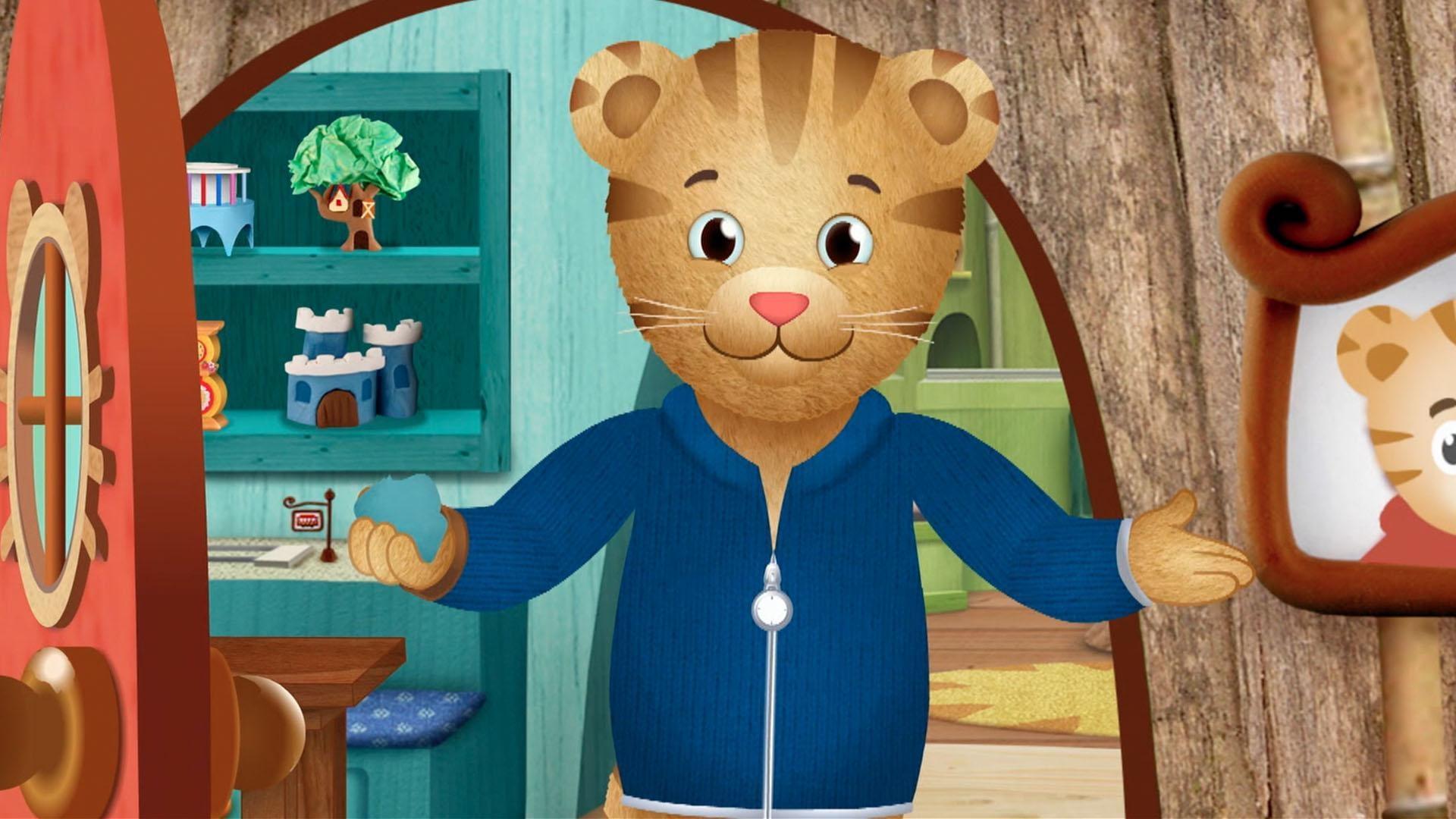 Dad Tiger shows us his models.