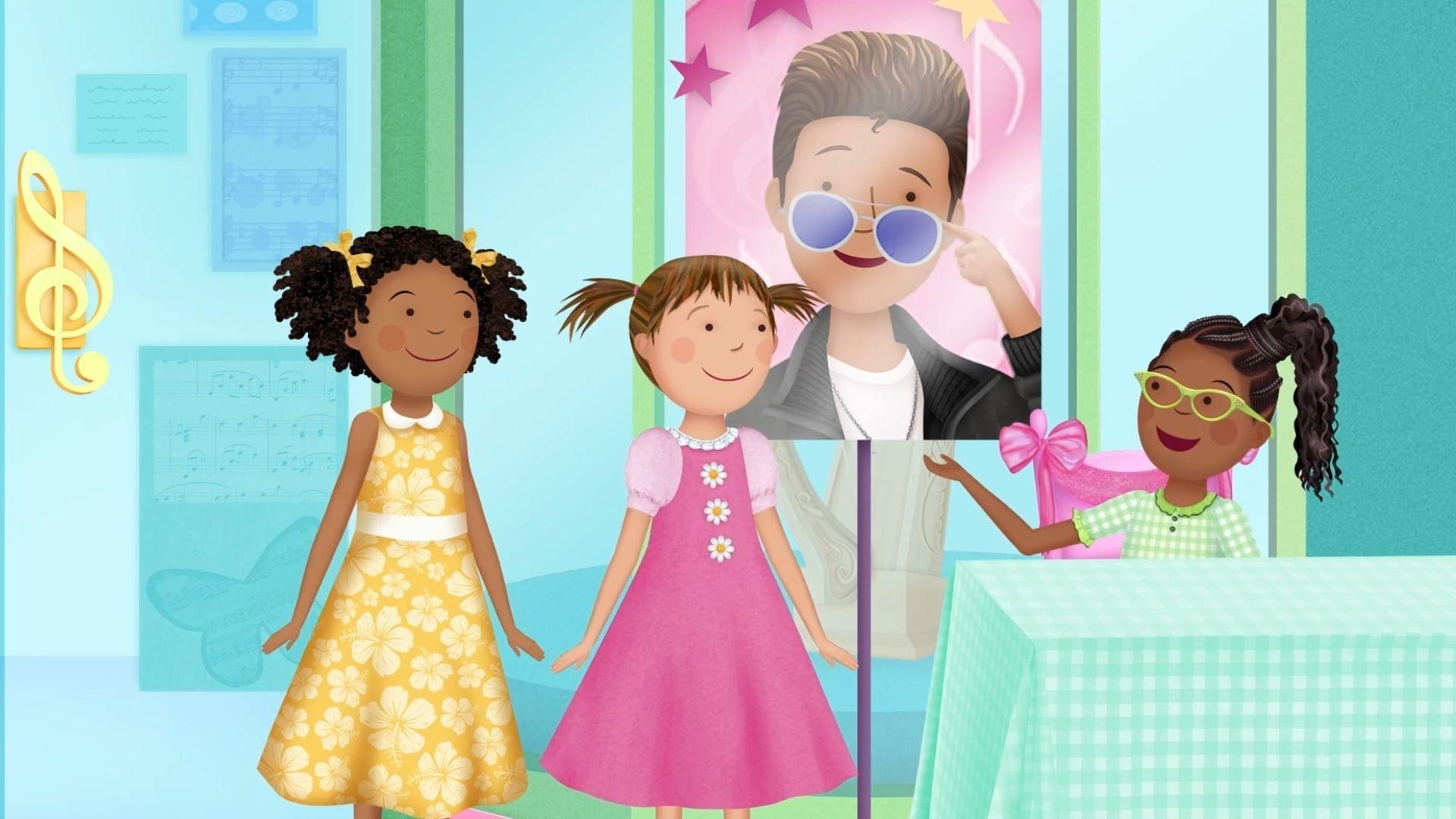 Pinkalicious and Jasmine decide to enter a songwriting competition.