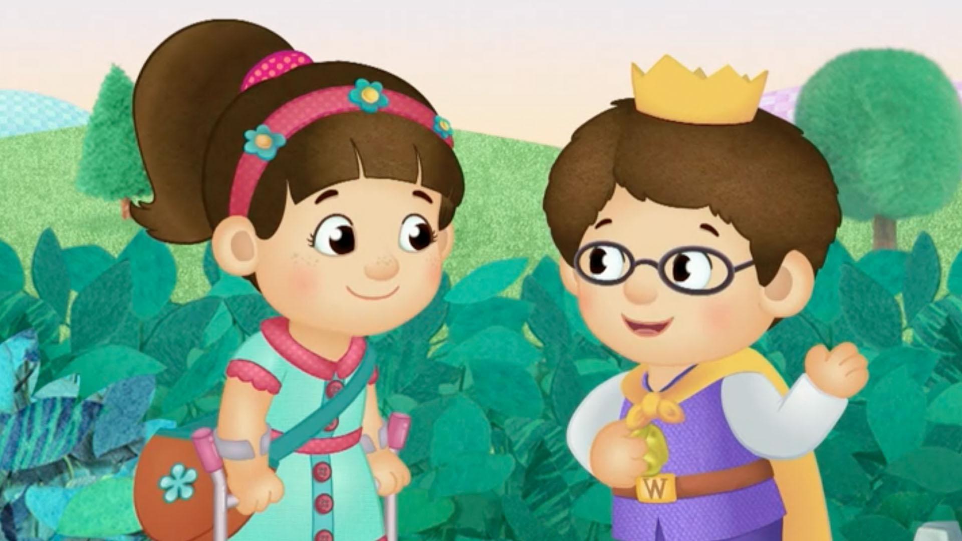 Chrissie takes us on a special rock treasure hunt that she set up for Prince Wednesday.