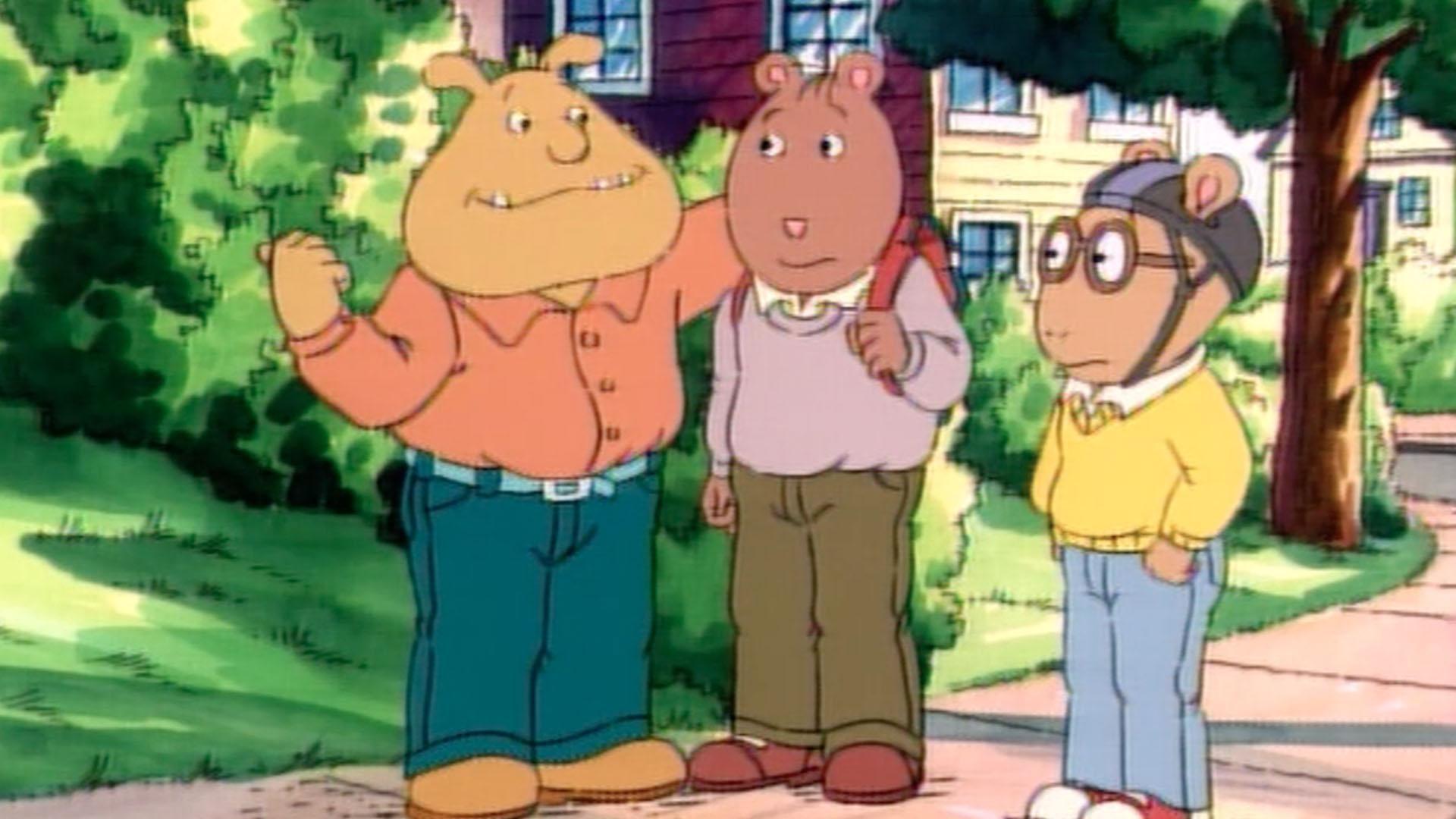 Is Brain a snob? / Arthur becomes a clown.