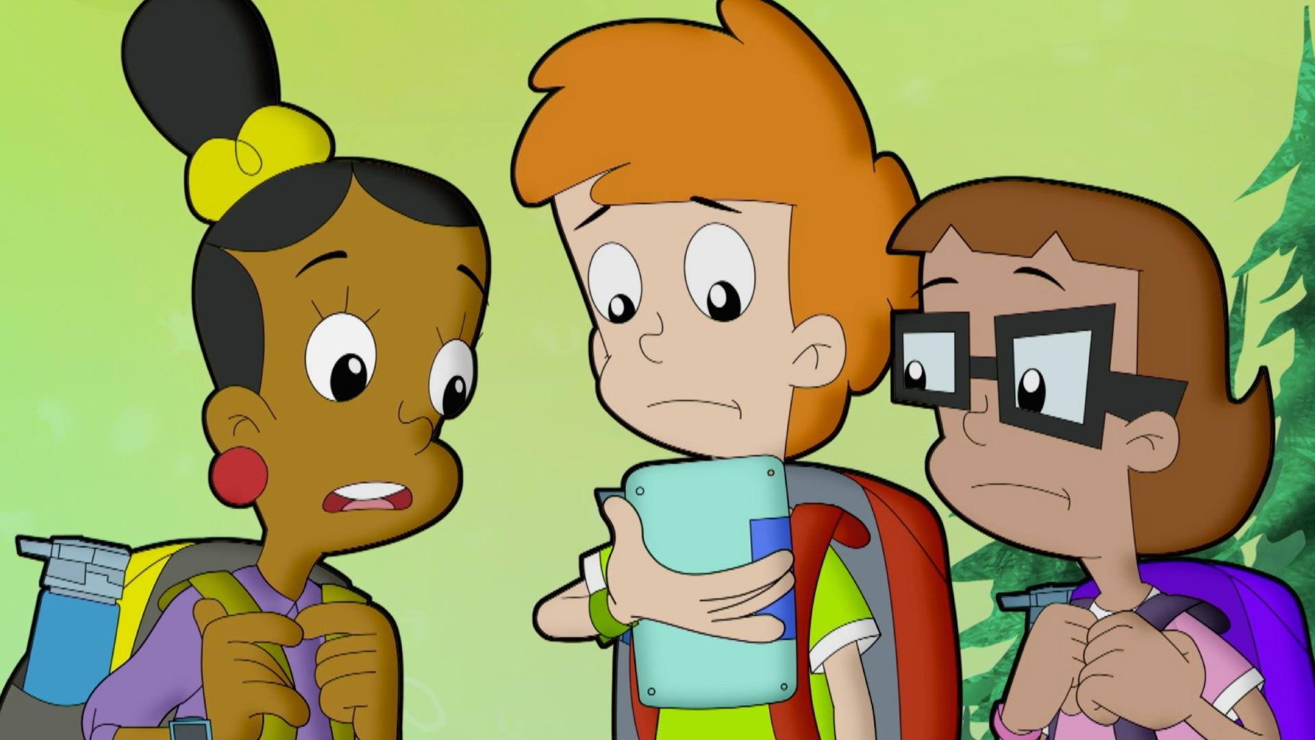 A mysterious creature is trampling all over Crestwood Park. The CyberSquad investigates.