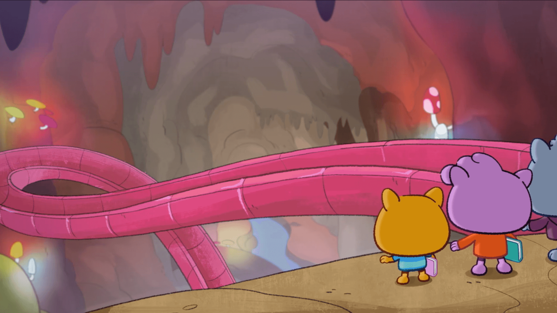 The Wombats discover the Treeborhood’s secret tunnel system.