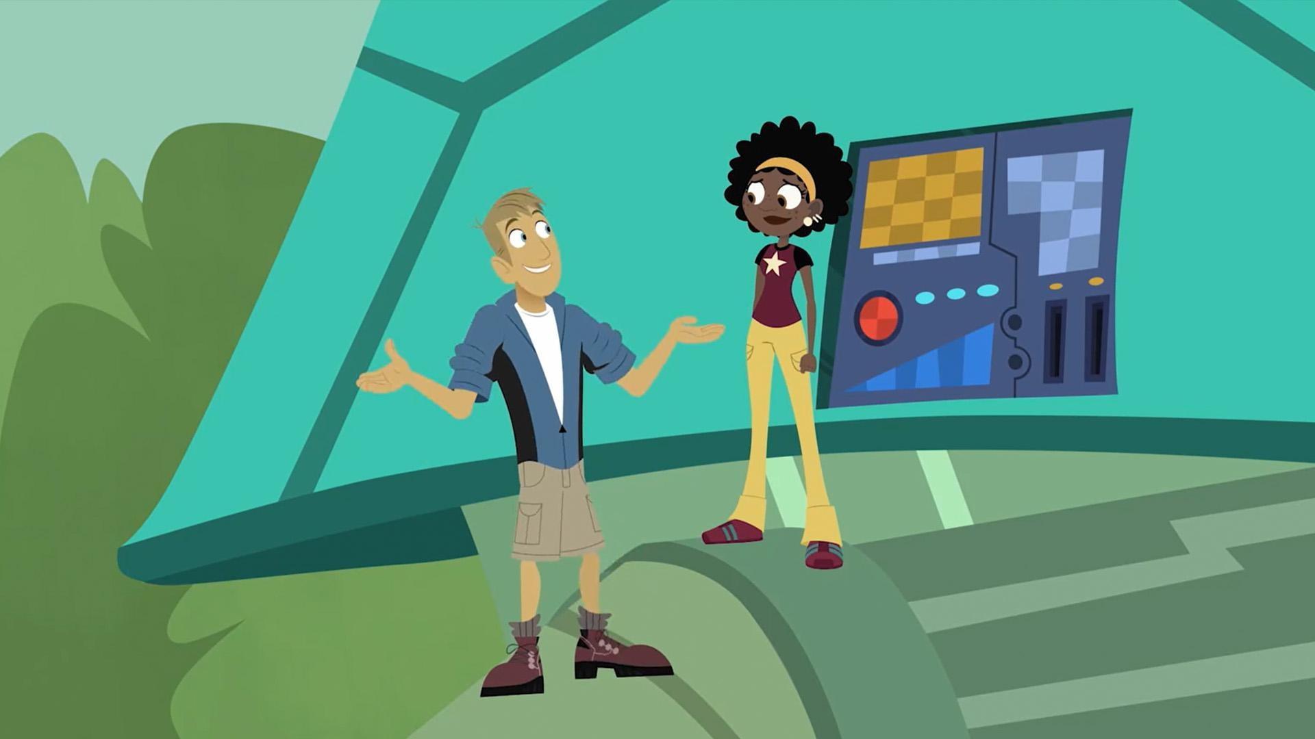 Since the gang can't stream a movie, Chris comes up with a race