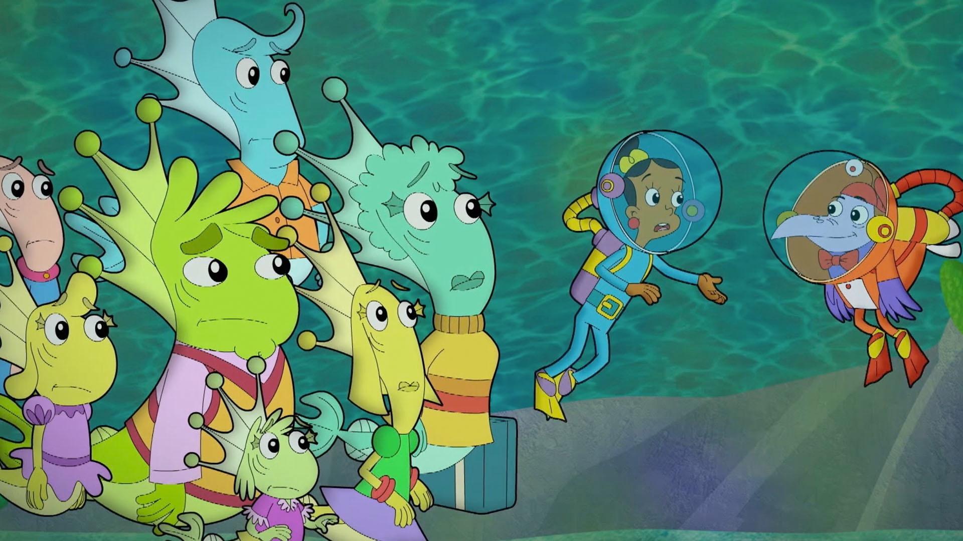 With the water temperature still rising, the team discovers what Hacker is up to.