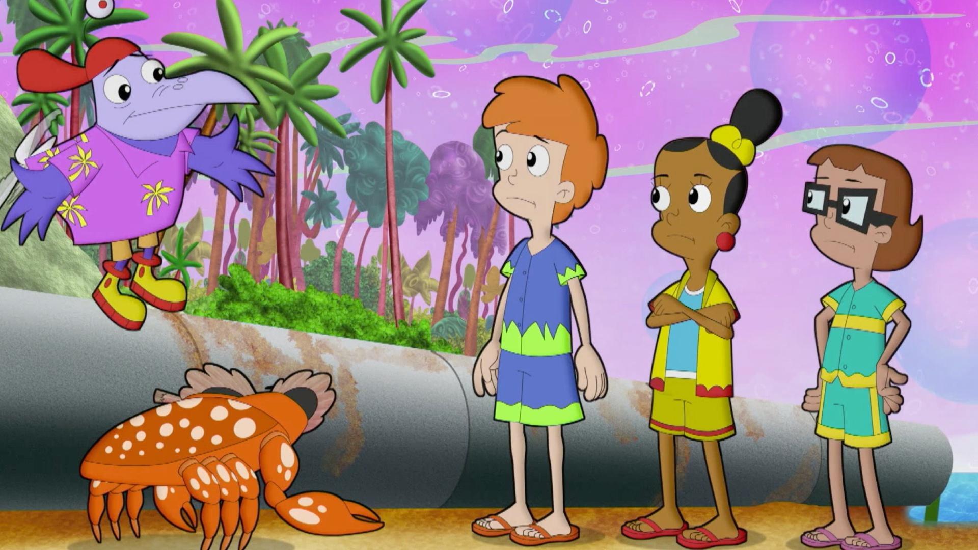 Something is heating up the ocean waters of Coralina, harming its lush coral reef.