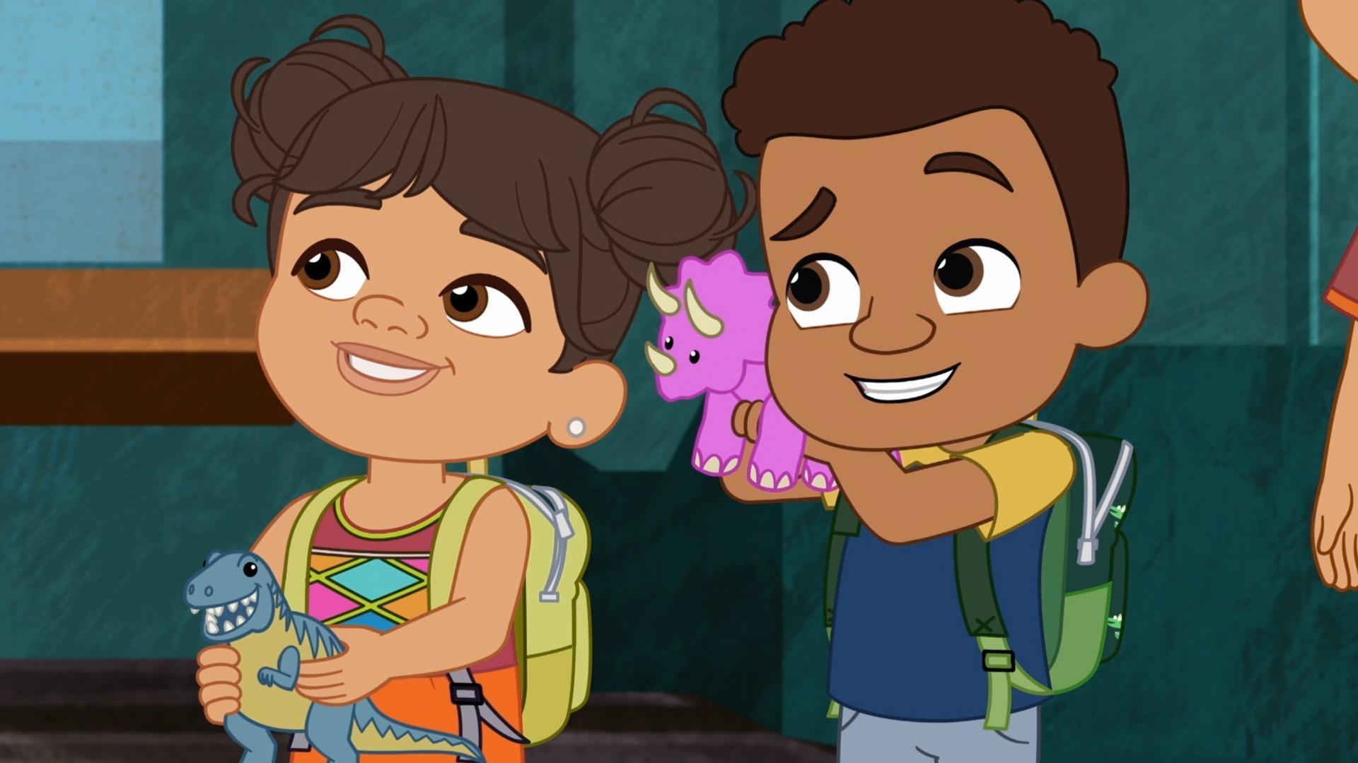 Alma’s family say yes to everything. / Alma helps Junior and Emi test a hypothesis.