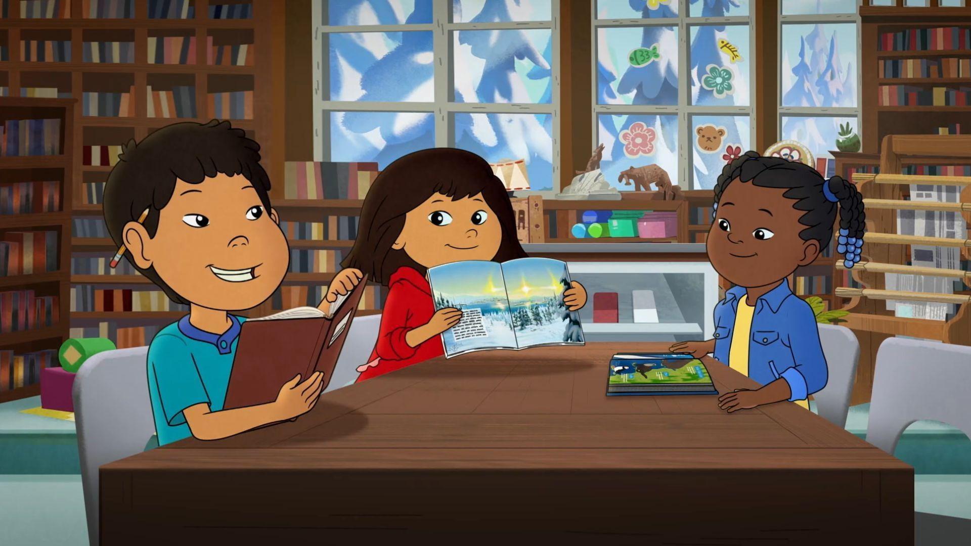 Molly and Tooey find a meteorite!/Molly tries to find a new mascot for a basketball team.