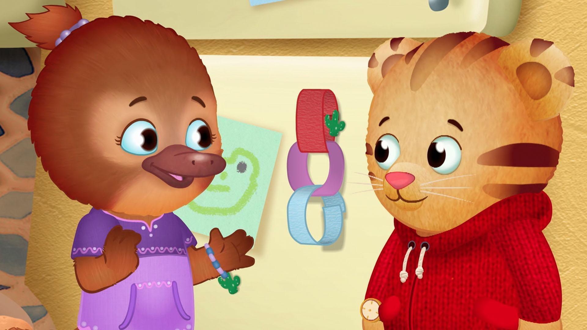 It's dinner time -  and time for Jodi to open the first 'Love-You' loop!