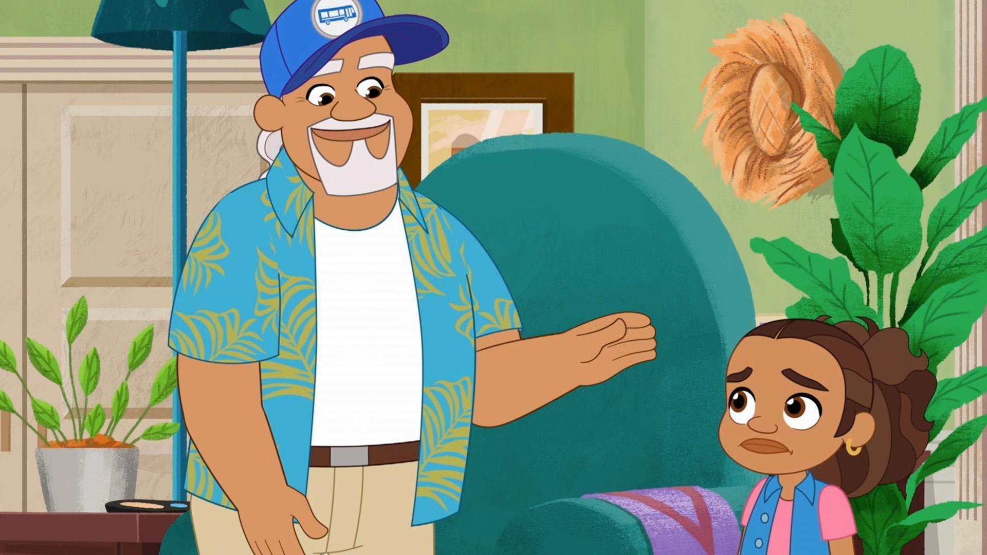Alma finally decides she wants to see the sloth movie. Can Abuelo get her there on time?