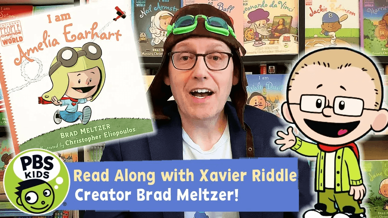 Join Brad Meltzer in a very special read-along of his book, "I am Amelia Earhart!"