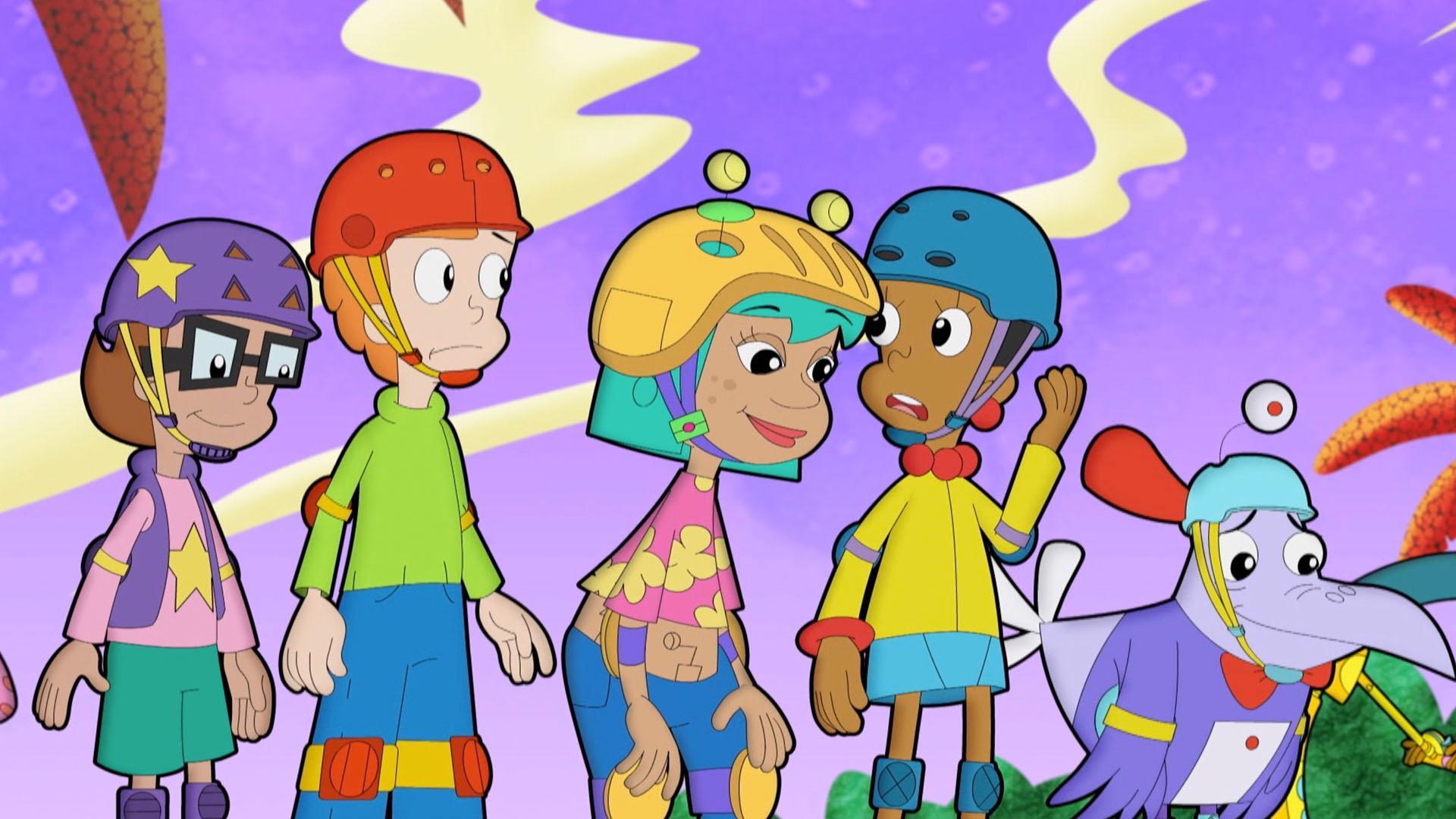 The CyberSquad discovers Tikiville's new bike path is causing habitat fragmentation.