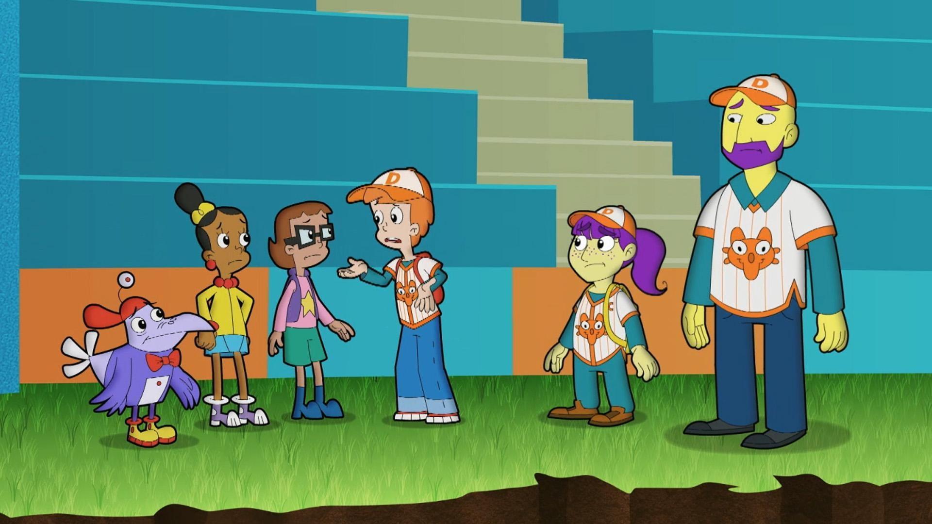 With the Junior Cyberspace Series in jeopardy, can the kids find a way to fix the field?