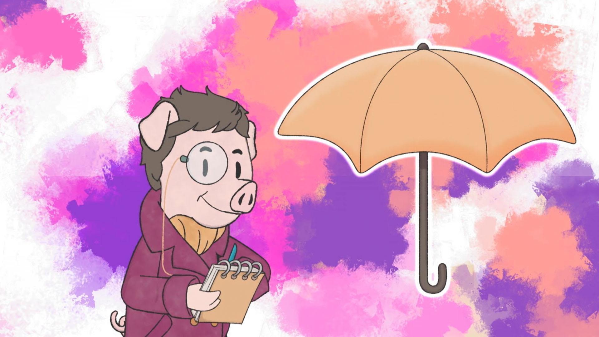 Senor Tapir sings Elinor and friends a song about the man who invented the parachute.