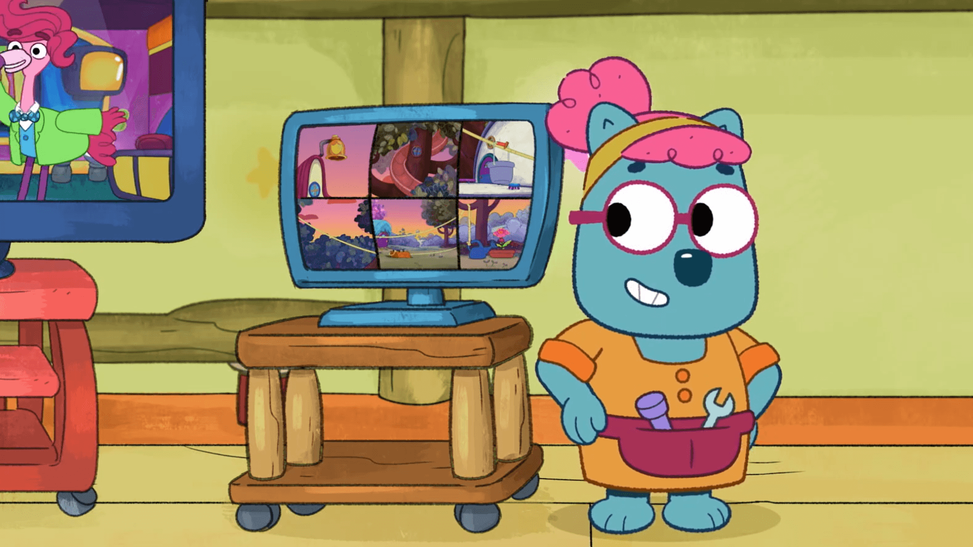 The Wombats successfully create a cause and effect machine.