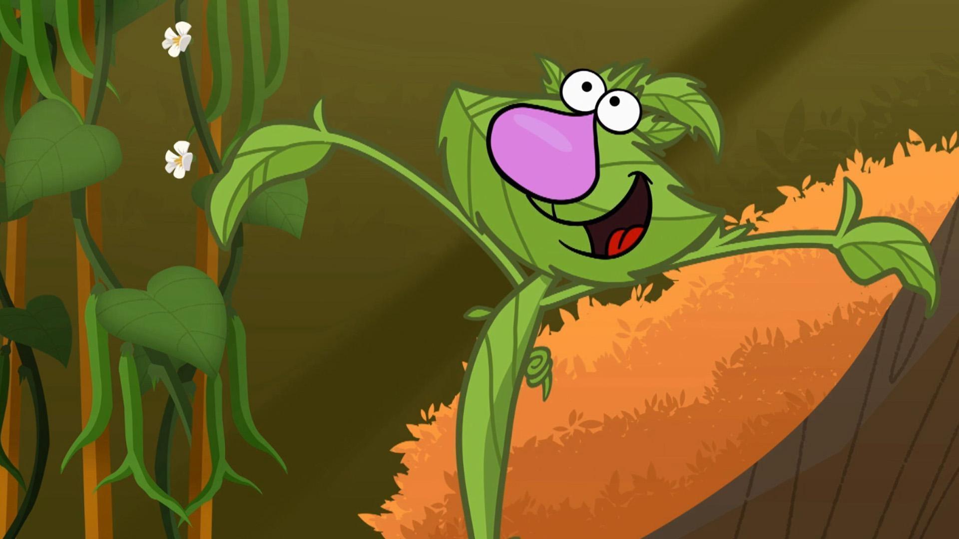 Nature Cat dreams about becoming...Nature Plant! Tally grow!