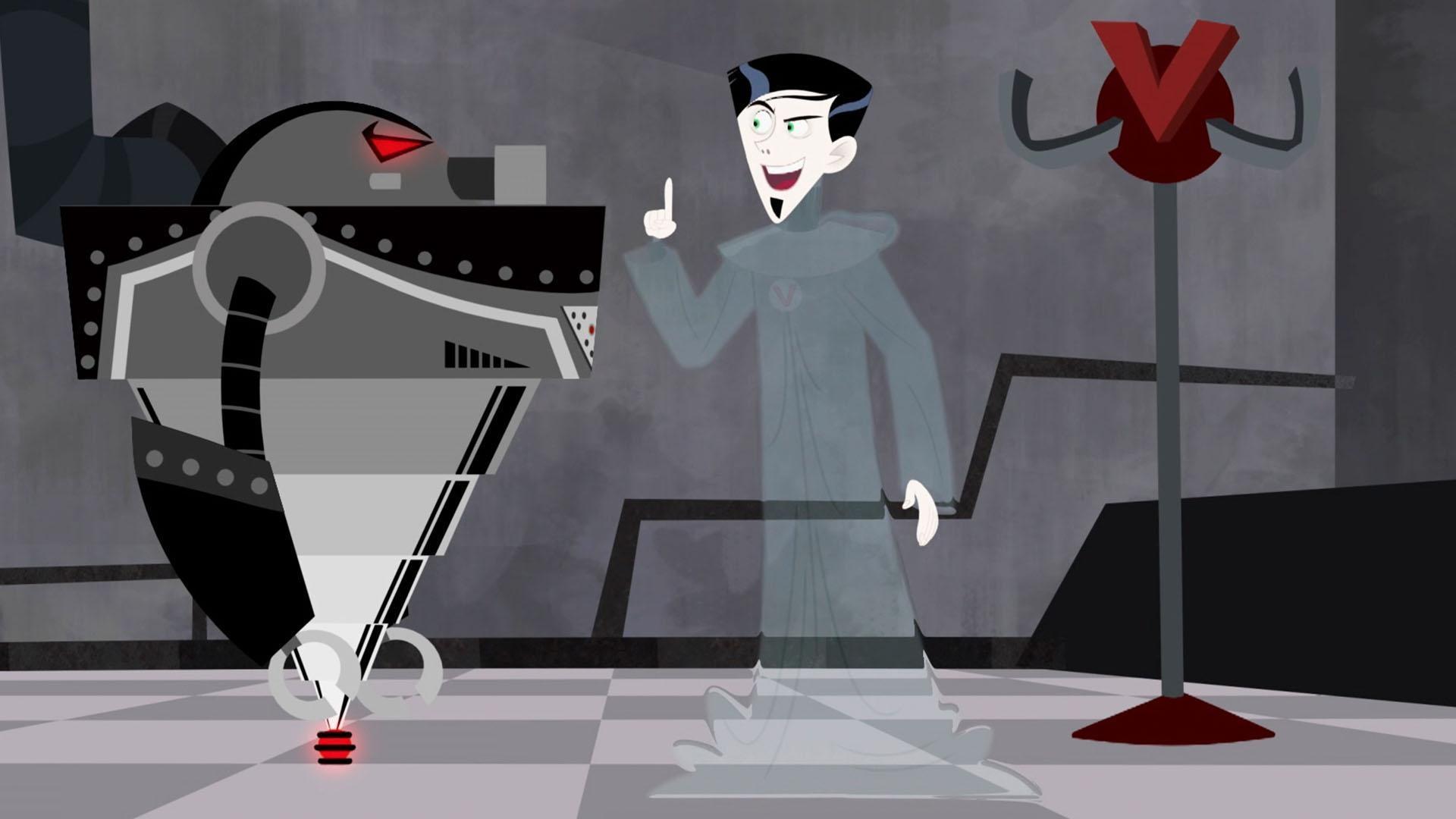 Zach has problems with his invisibility cloak.