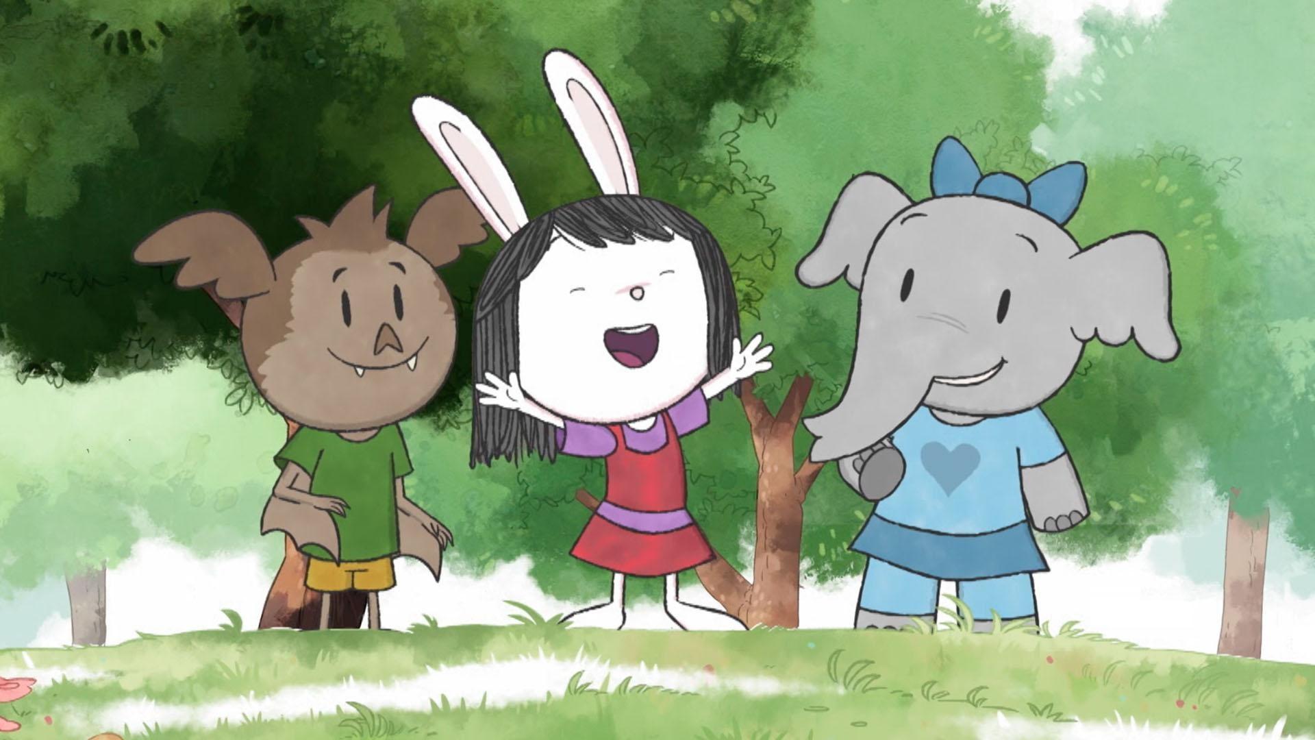 Elinor and Friends practice a new song they wrote called "The Feelings Song."