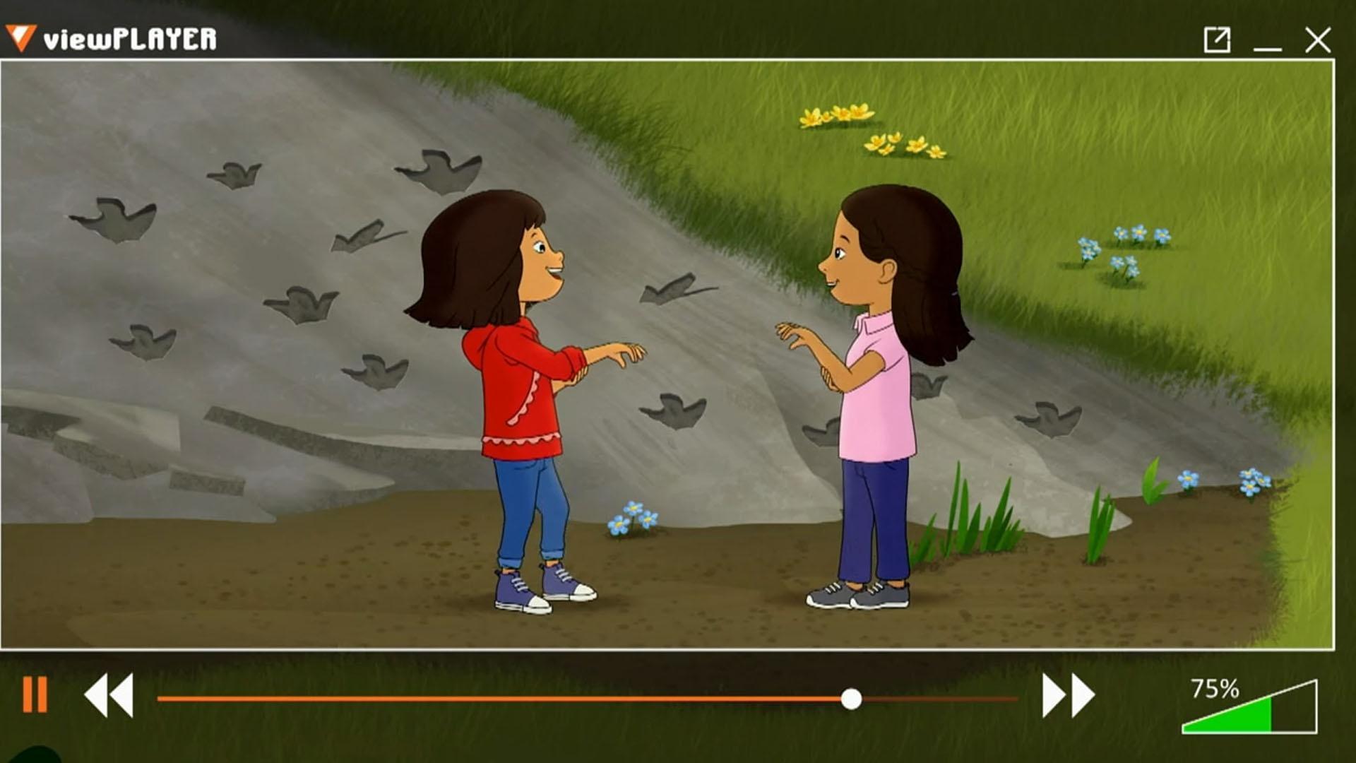 Molly and friends show us how to do the Dino Dance!