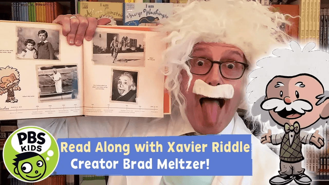 Join Brad Meltzer in a very special read-along of his book, "I am Albert Einstein!"